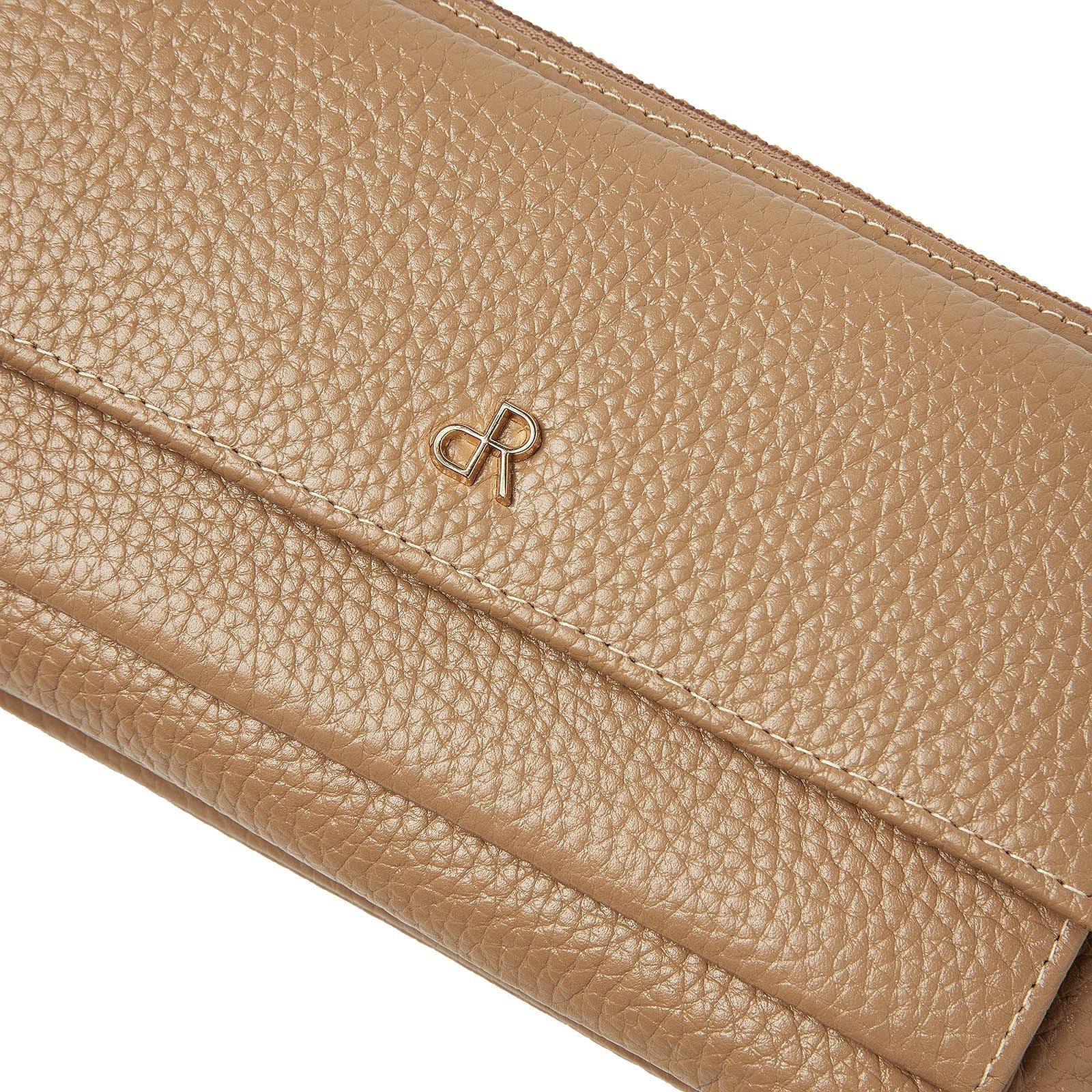 dR Amsterdam clutches dames Mint 1103753 burro logo