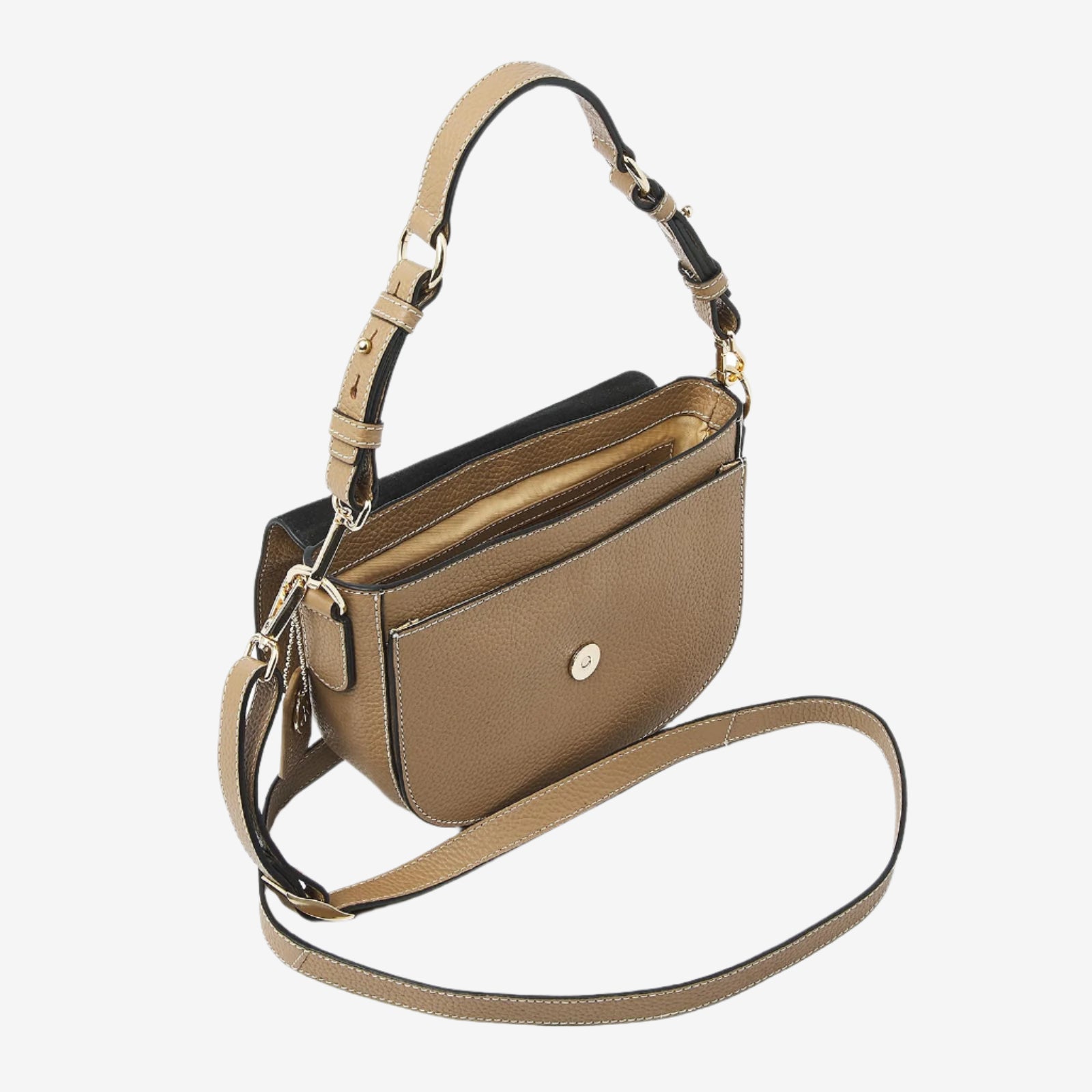 dR Amsterdam handtassen dames Mint 1103780 Burro binnenkant