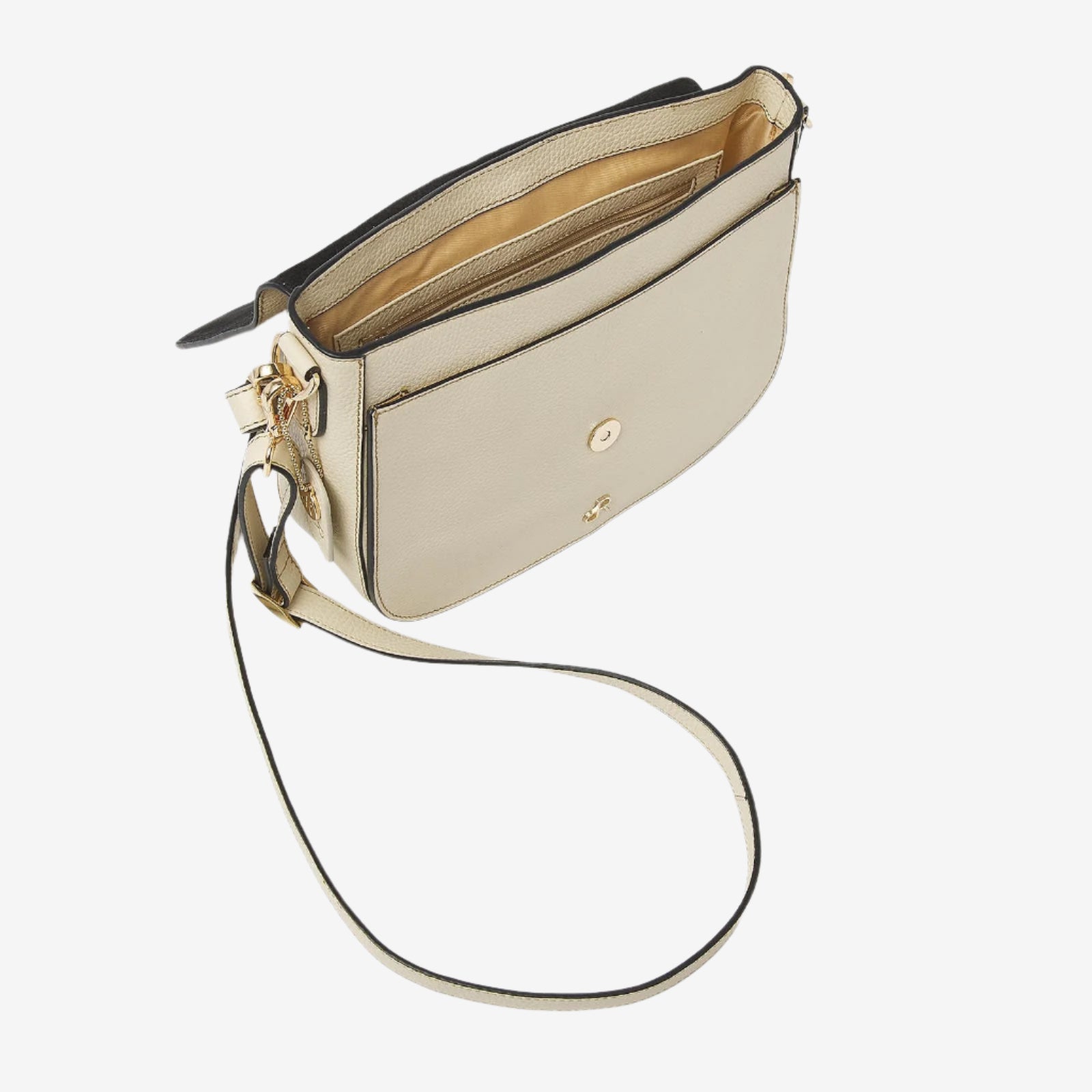 dR Amsterdam handtassen dames Mint 1103781 nude binnenkant