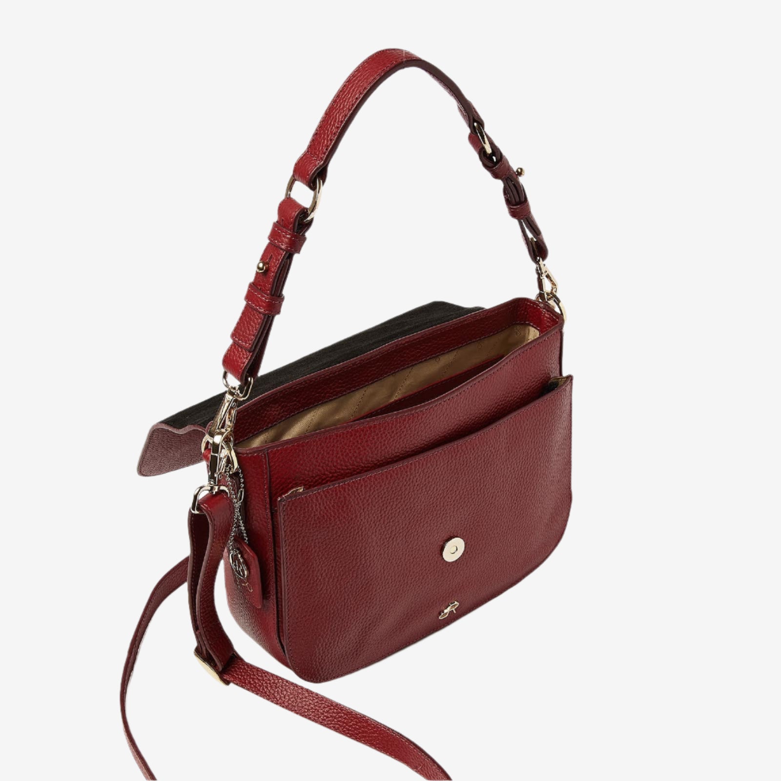 dR Amsterdam handtassen dames Mint 1103781 red binnenkant