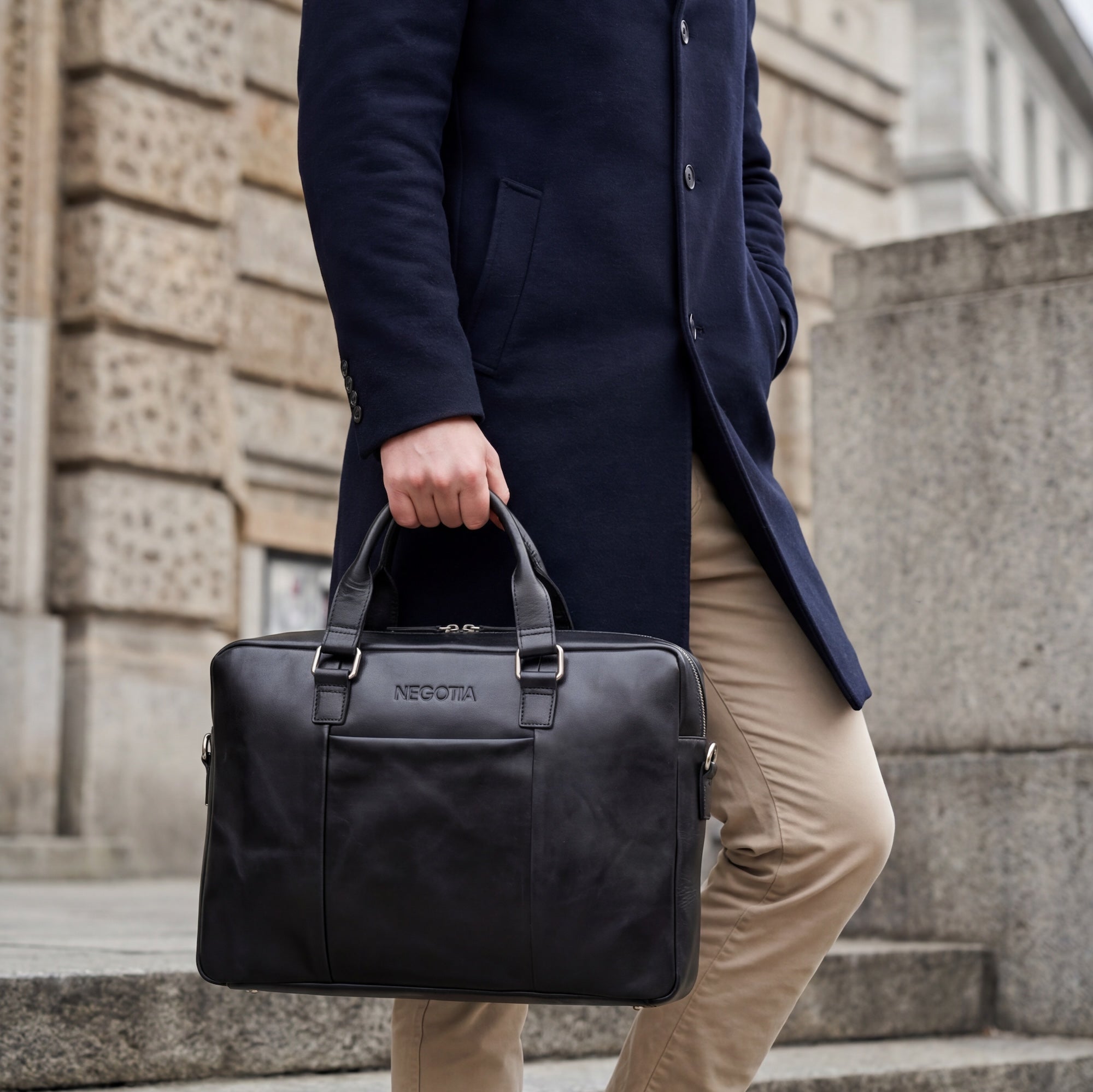 Negotia Sorel Laptoptas Zwart