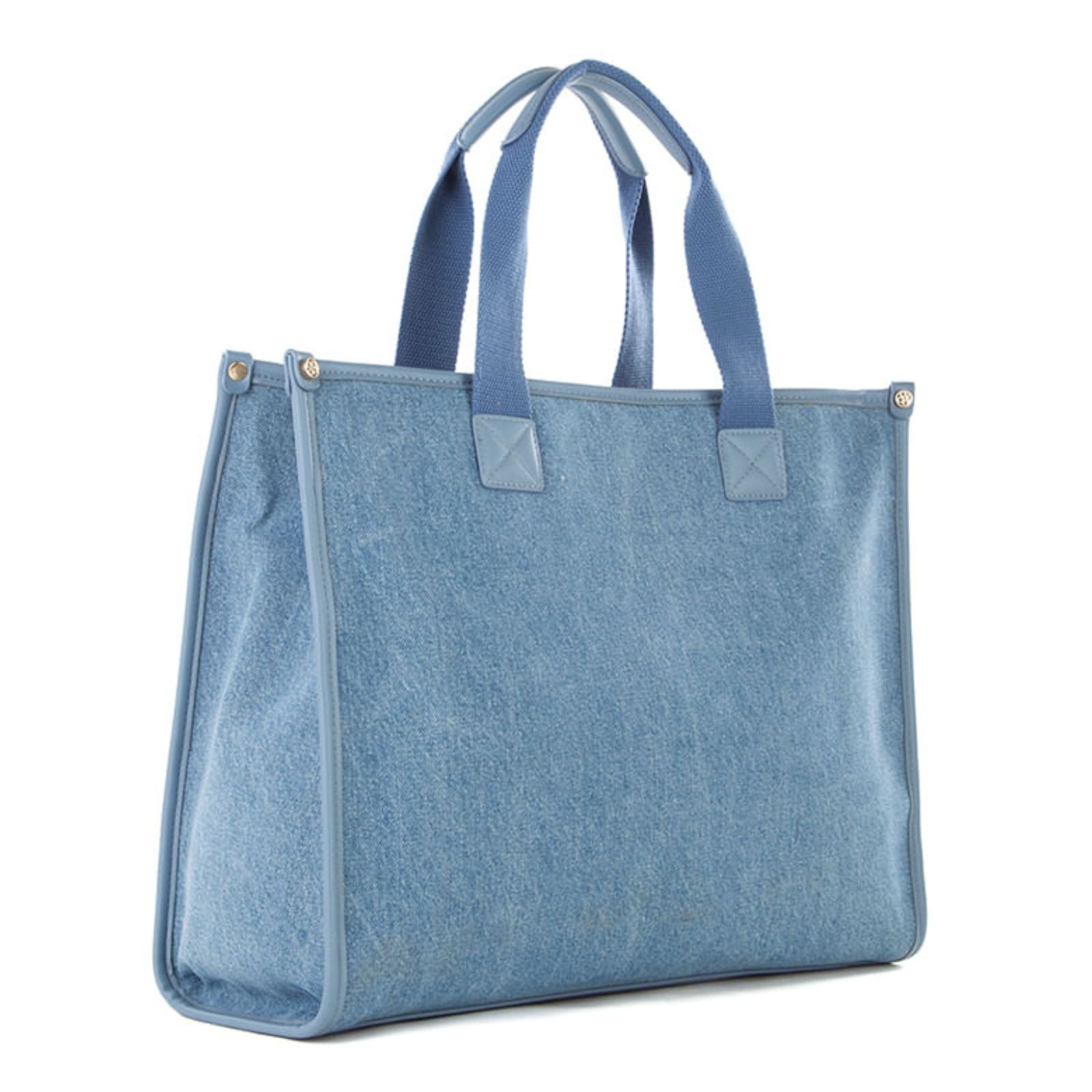 V°73 Shopper RESPONSIBILITY BIS voor dames 73BS6AF01 denim achterkant