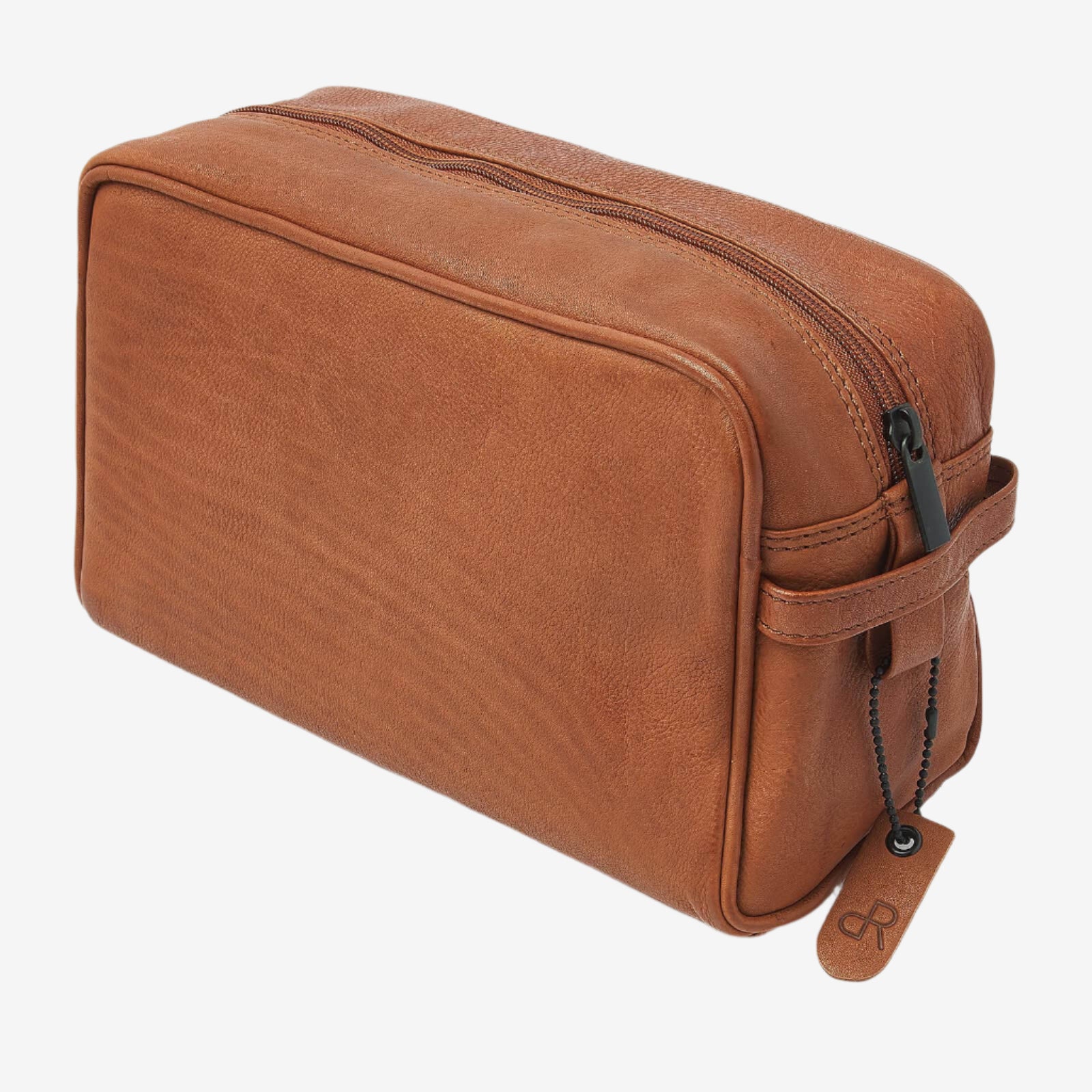 dR Amsterdam toilettassen Tampa 932038 camel achterkant
