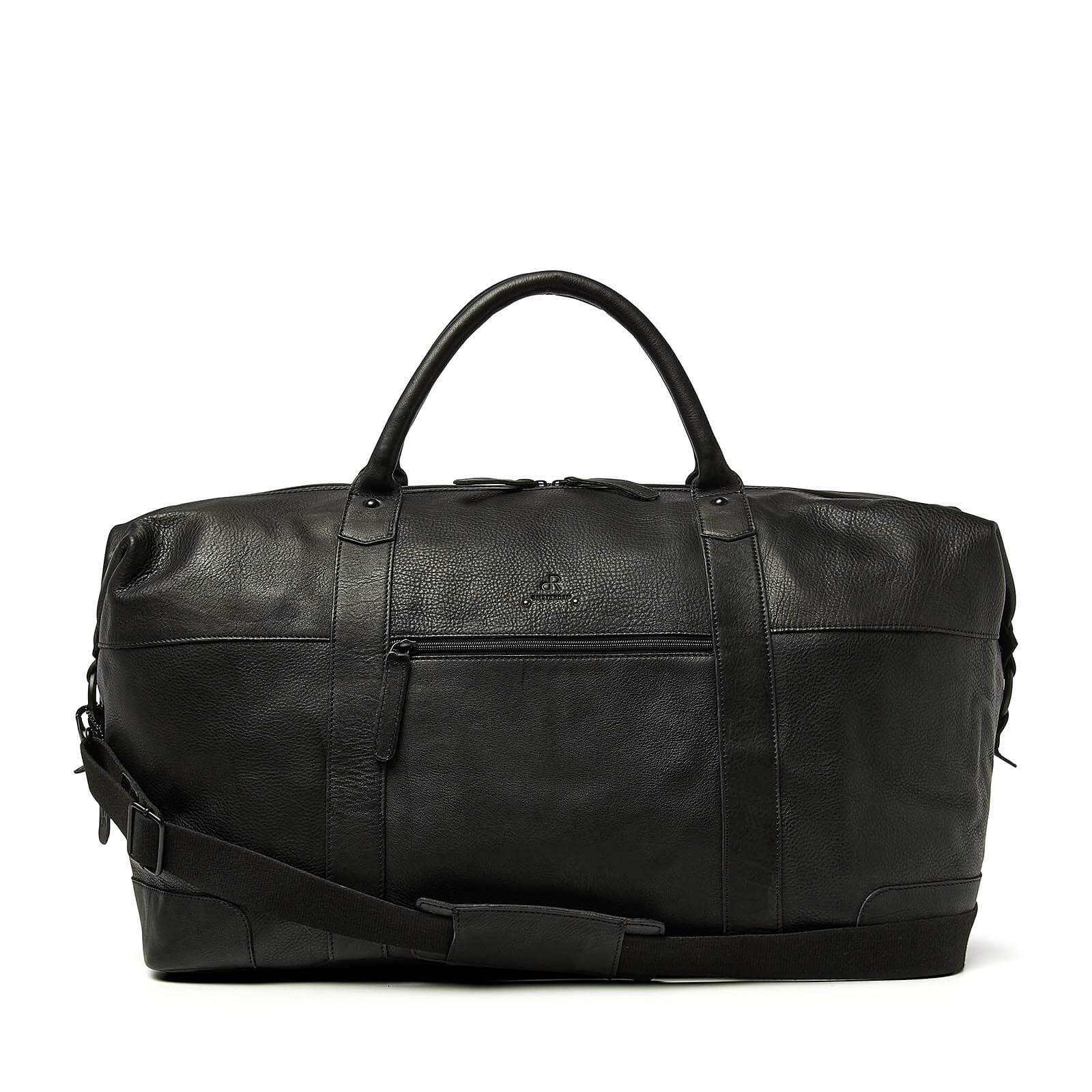 dR Amsterdam leren weekendtas Tampa voor unisex 933694 zwart