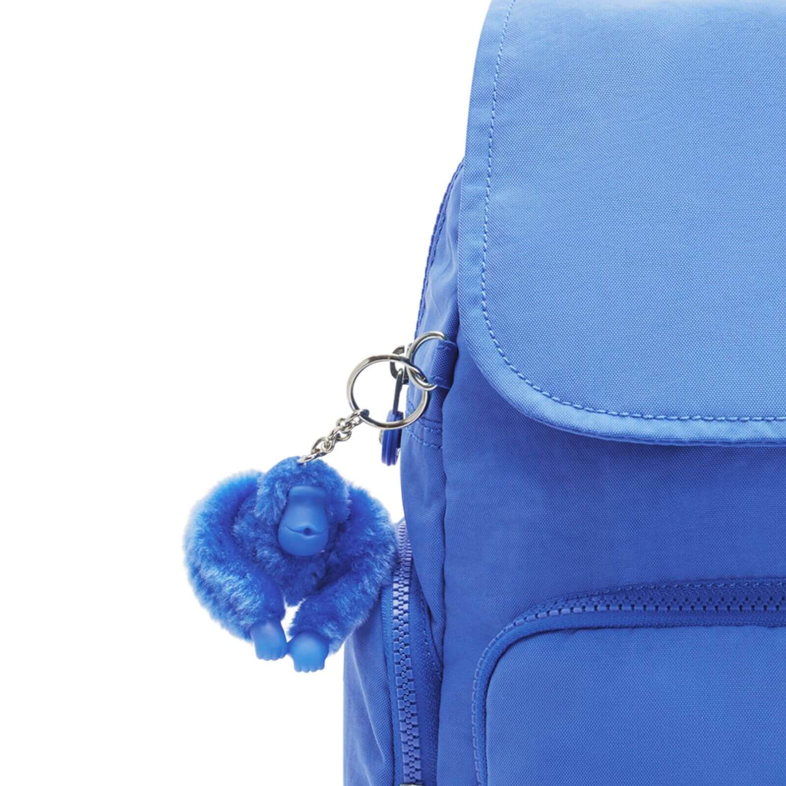 Kipling Rugtas CITY ZIP S voor dames KPKI3523JC71 Havana Blue aapje