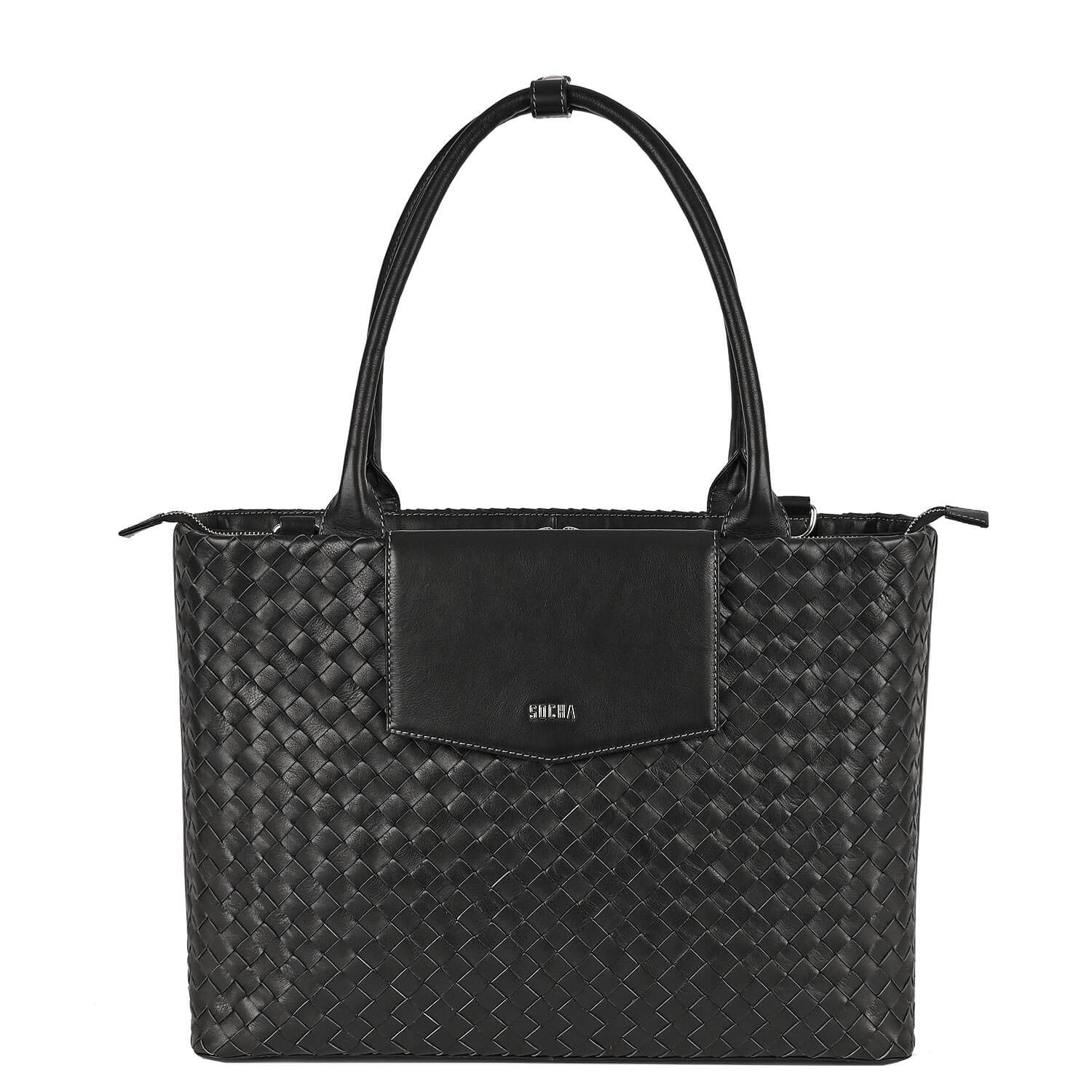 Socha laptoptassen dames Diana Premium Black 15.6″ SO-D035