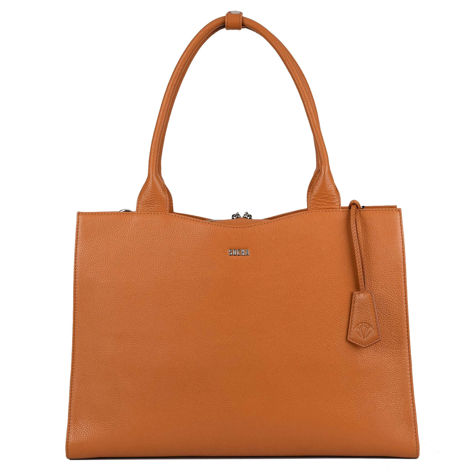 Mōsz Denise Laptoptas 15,6 inch Cognac | Lommers Lederwaren