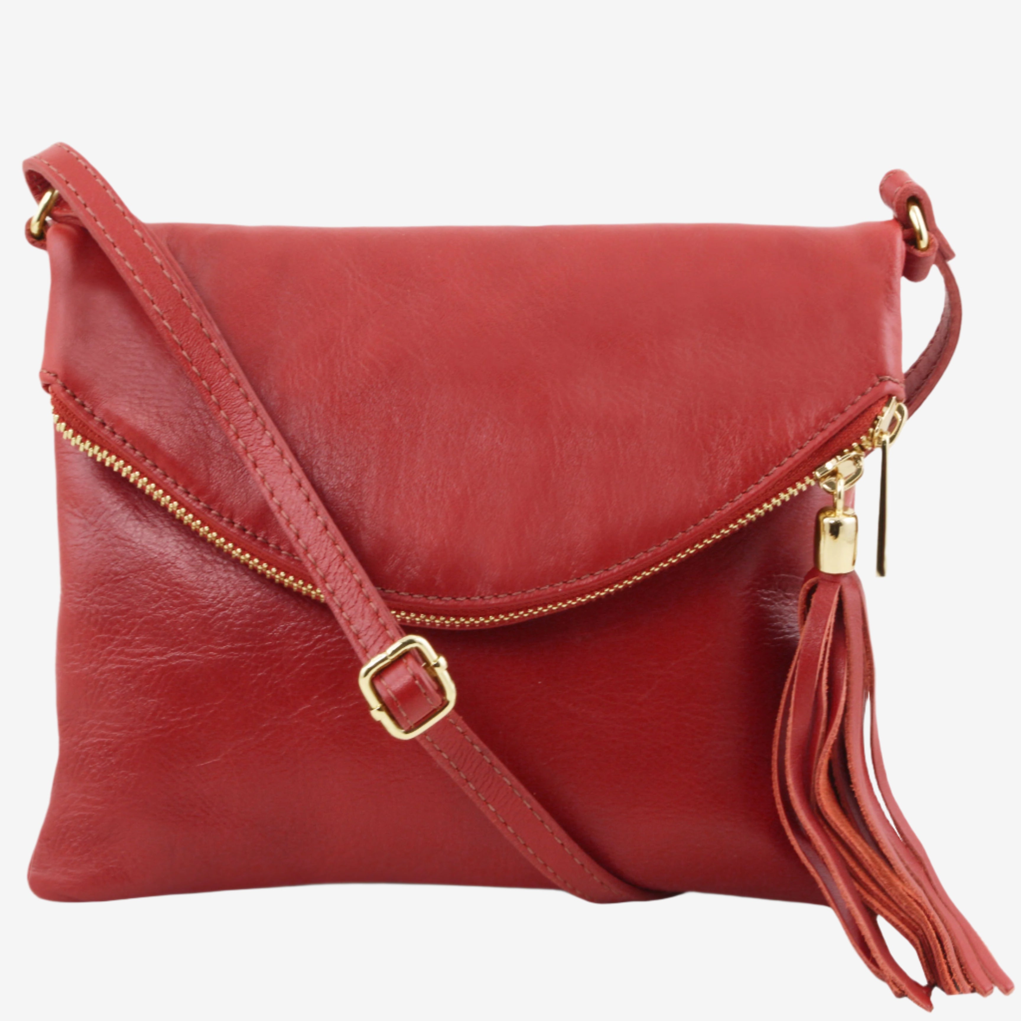 Tuscany Leather crossbodytassen dames TL Young Bag TL141153 Red