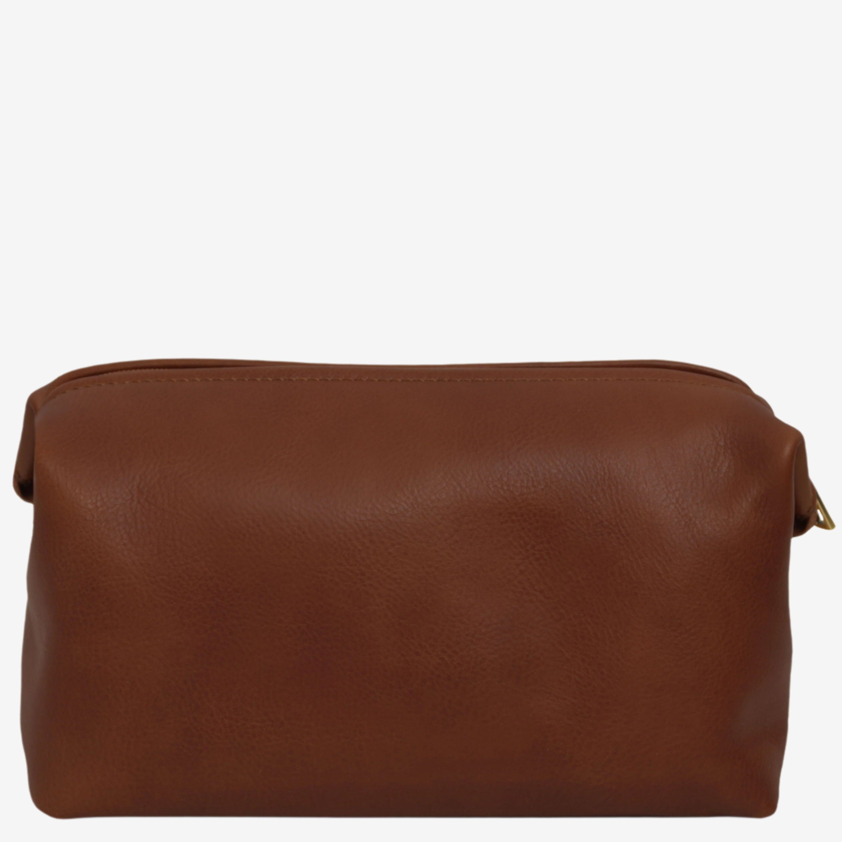 Tuscany Leather toilettassen Smarty L TL141219 brown achterkant