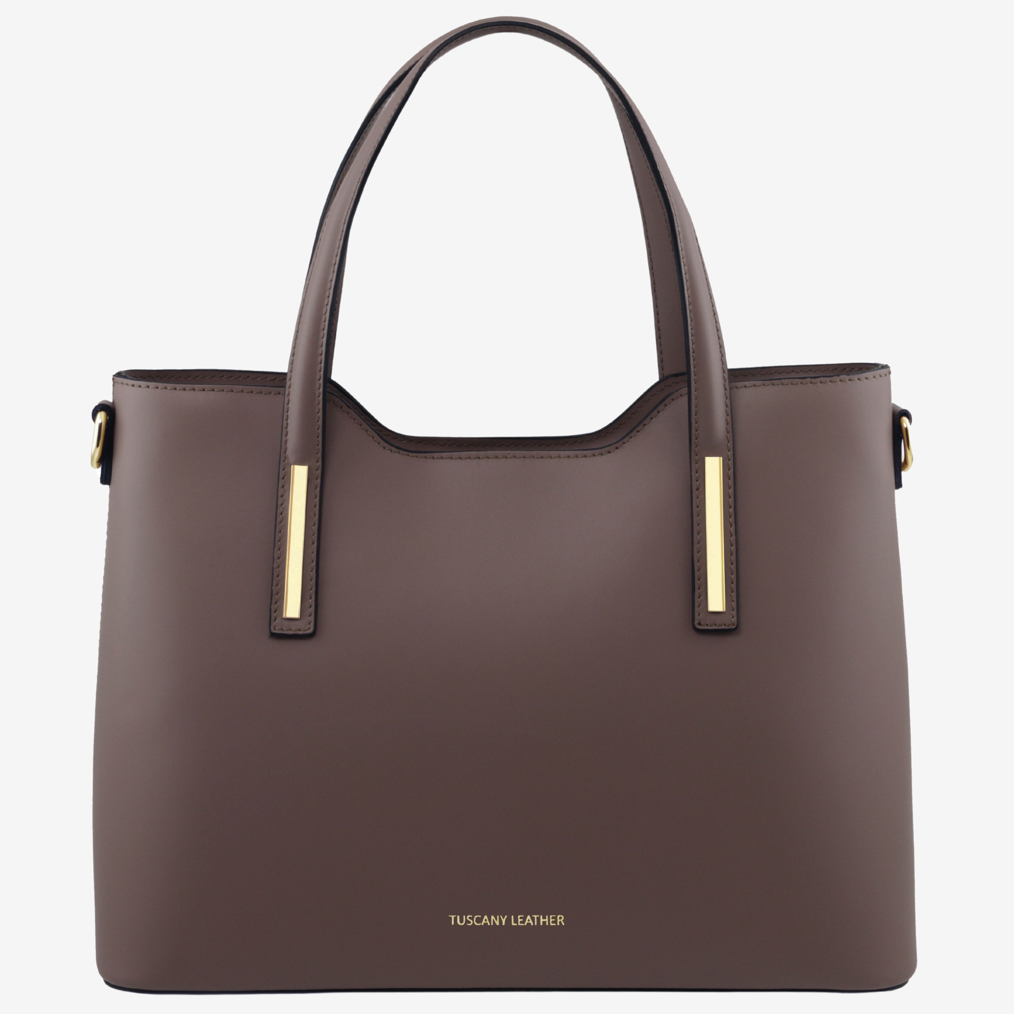 Tuscany Leather shoppers dames Olimpia TL141412 dark taupe