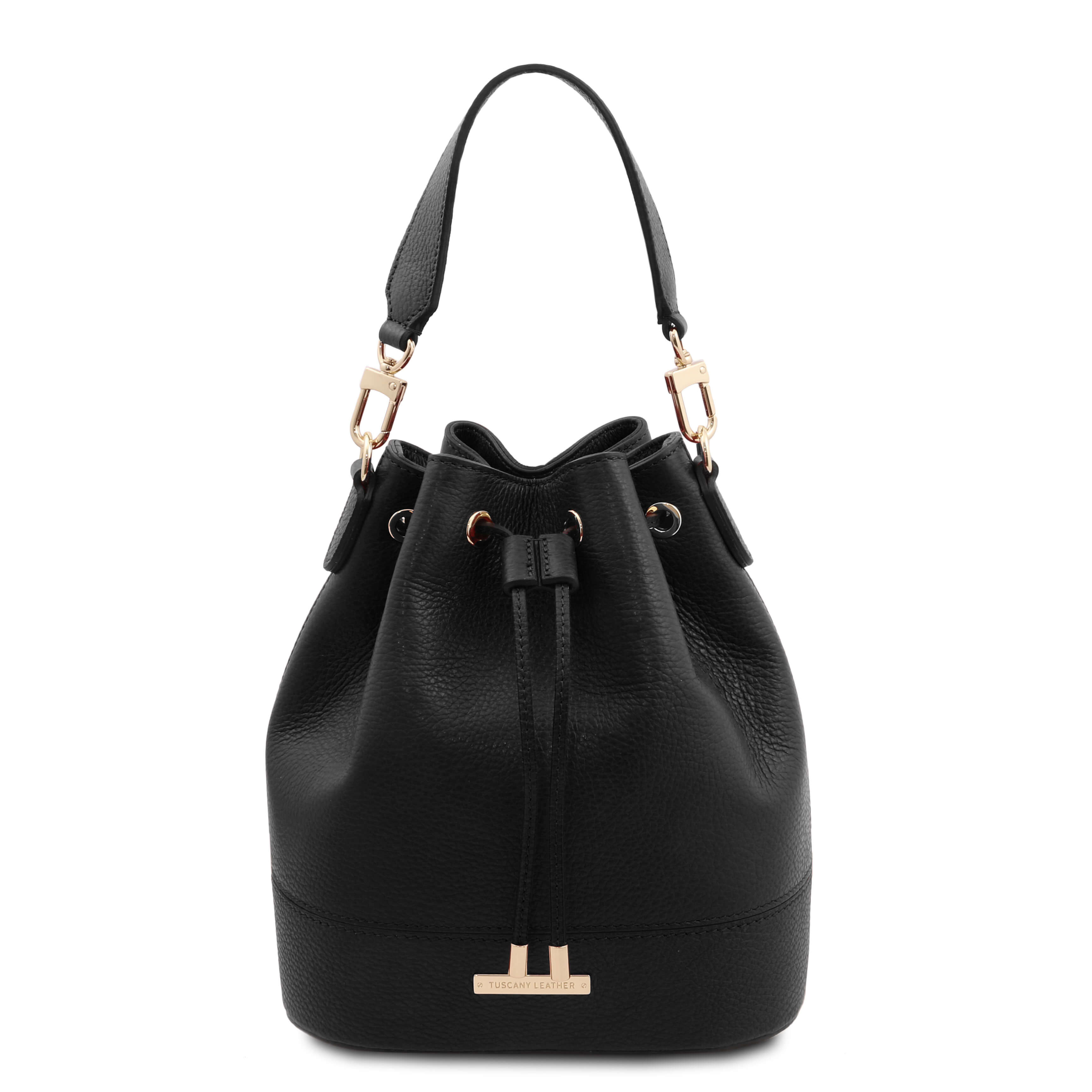 Tuscany Leather leren handtas TL Bag voor dames TL142146 zwart