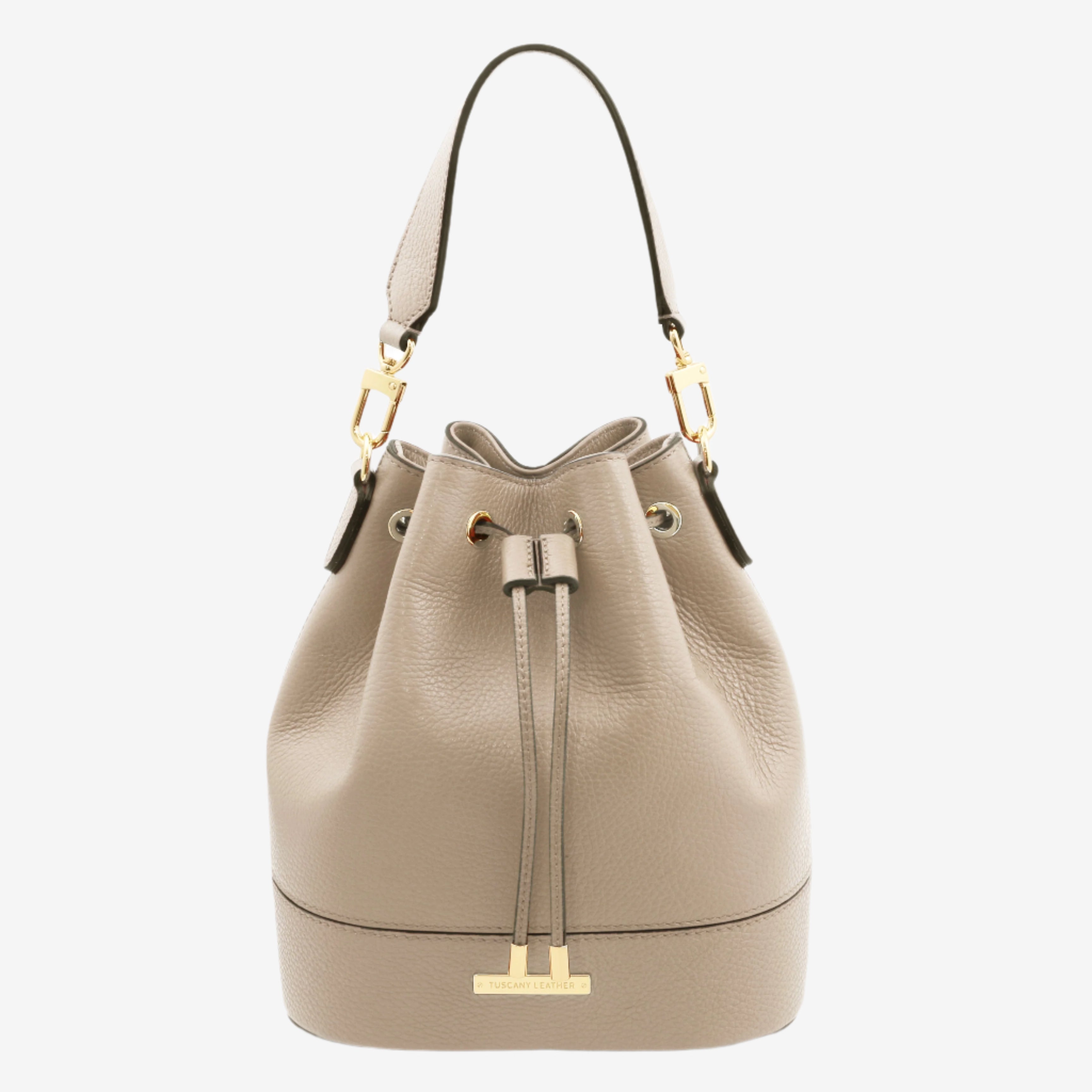 Tuscany Leather handtassen dames TL Bag TL142146 light taupe