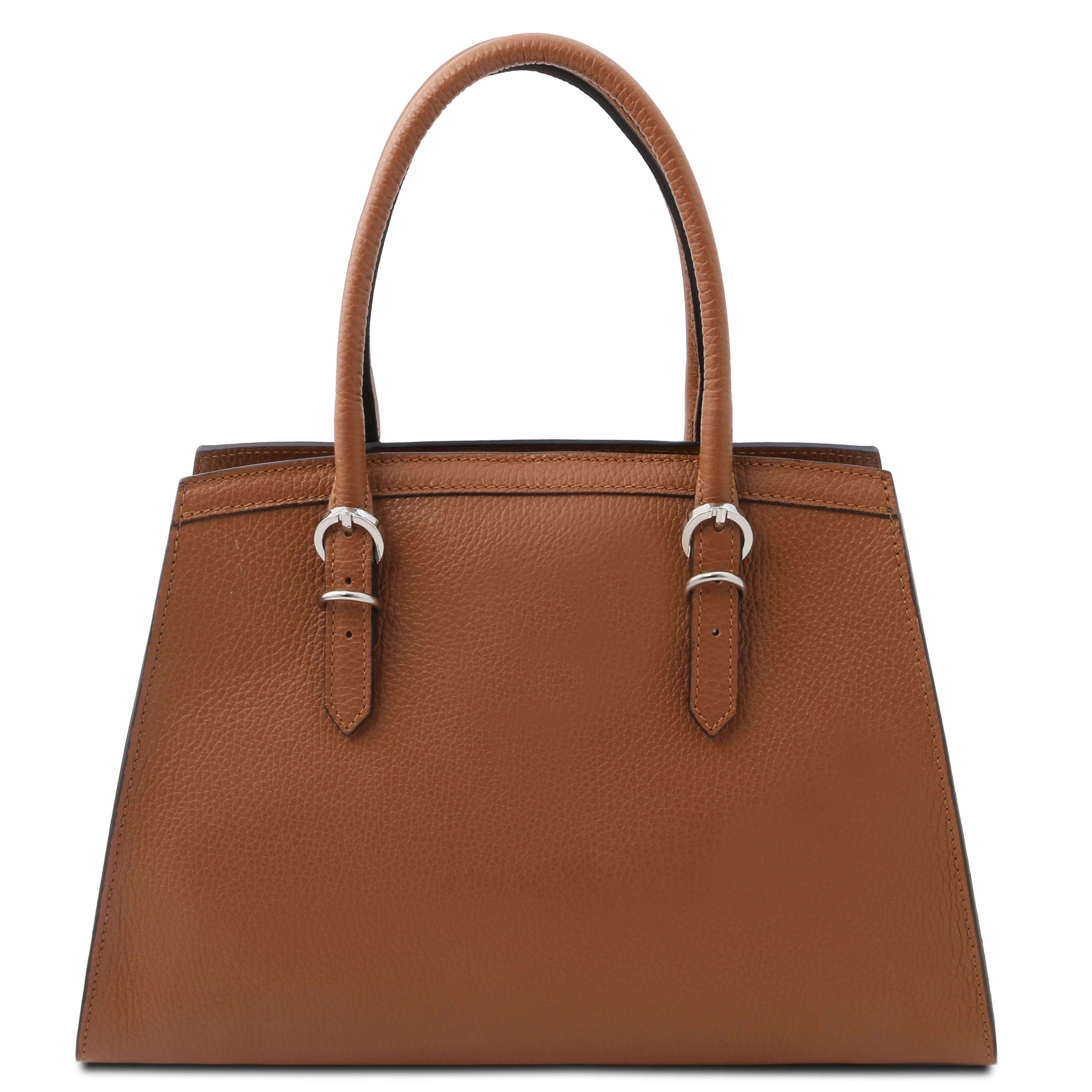 Tuscany Leather Handtassen dames TL Bag TL142147 cognac achterkant
