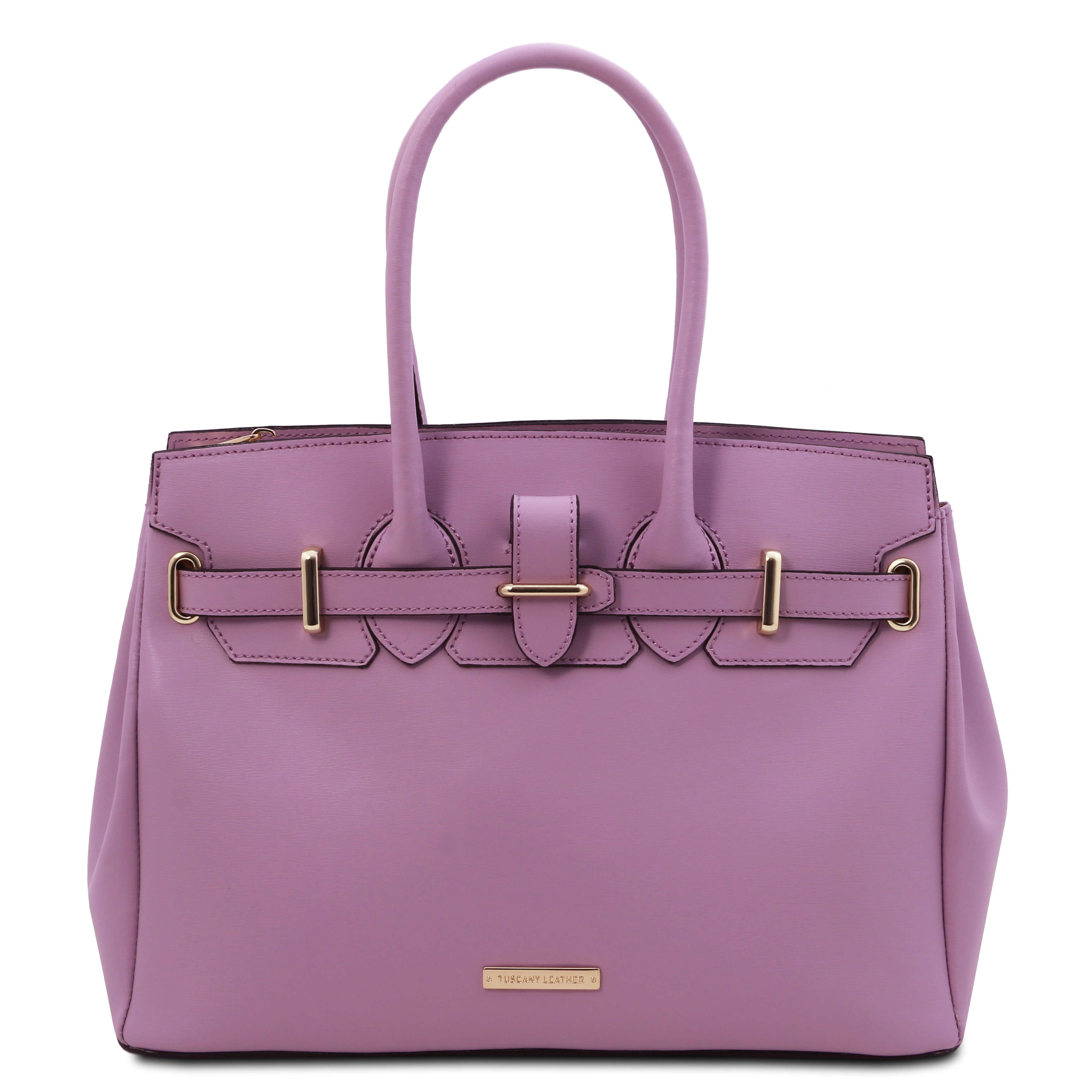 Tuscany Leather leren handtas voor dames TL Bag TL142174 roze