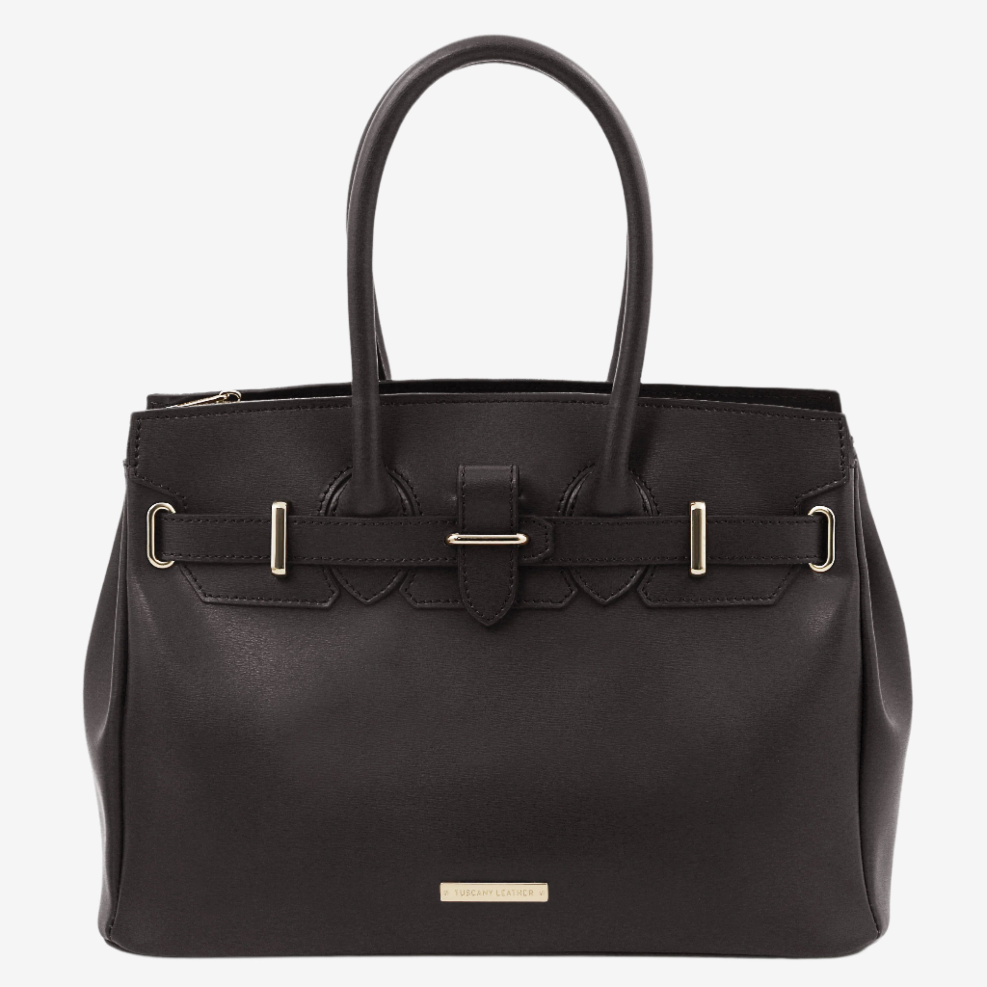 Tuscany Leather handtassen dames TL Bag TL142174 black