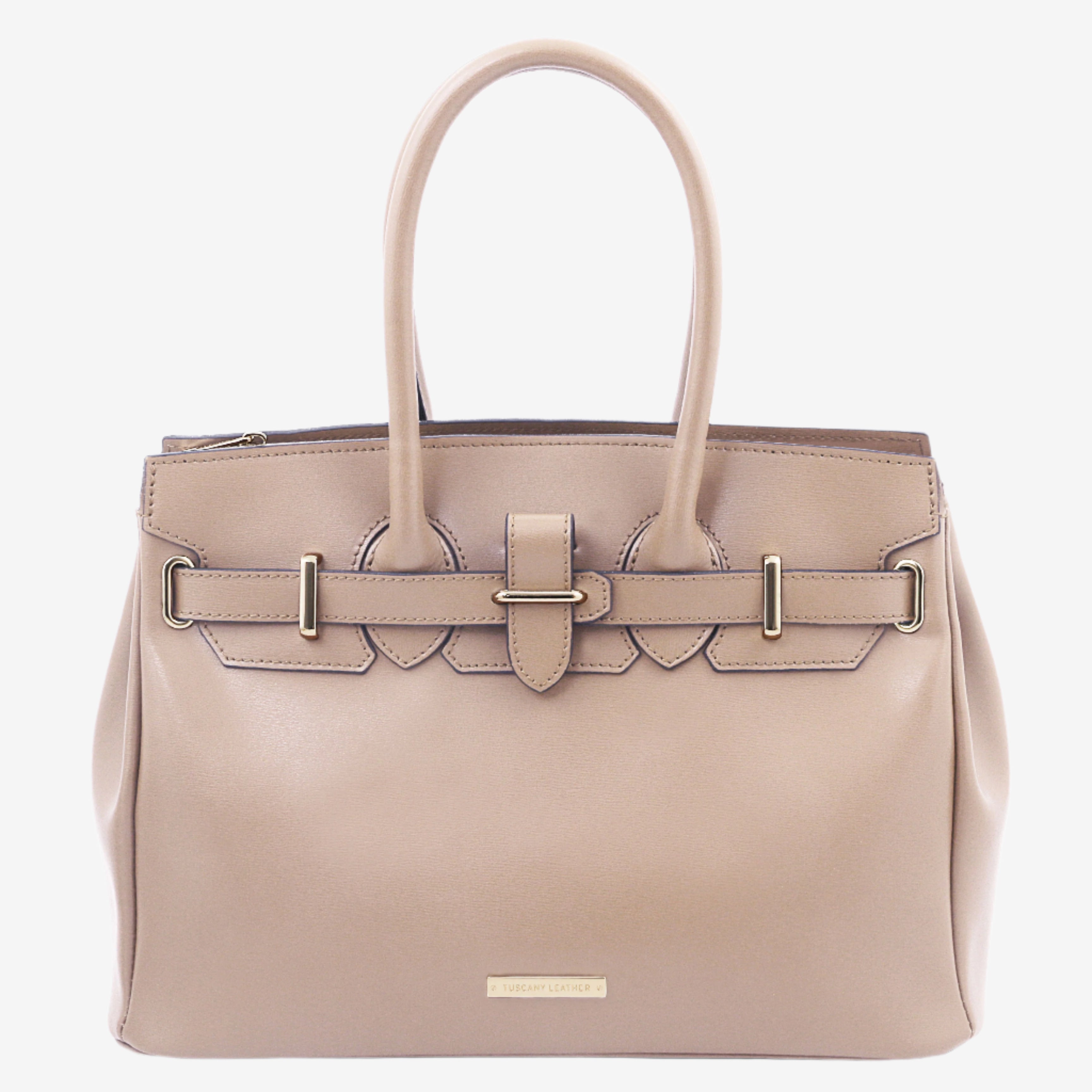 Tuscany Leather handtassen dames TL Bag TL142174 nude