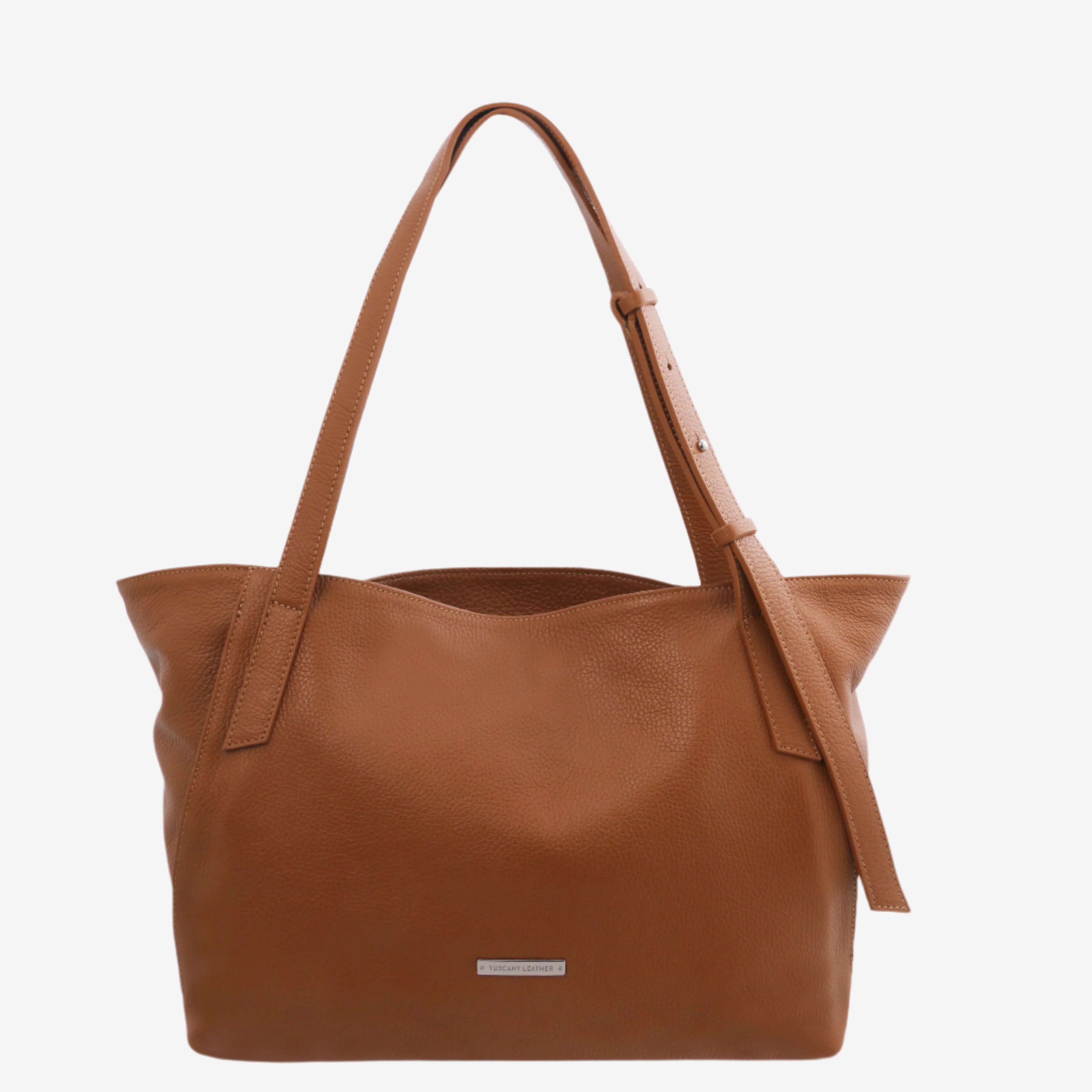 Tuscany Leather shoppers dames TL BAG TL142230 cognac