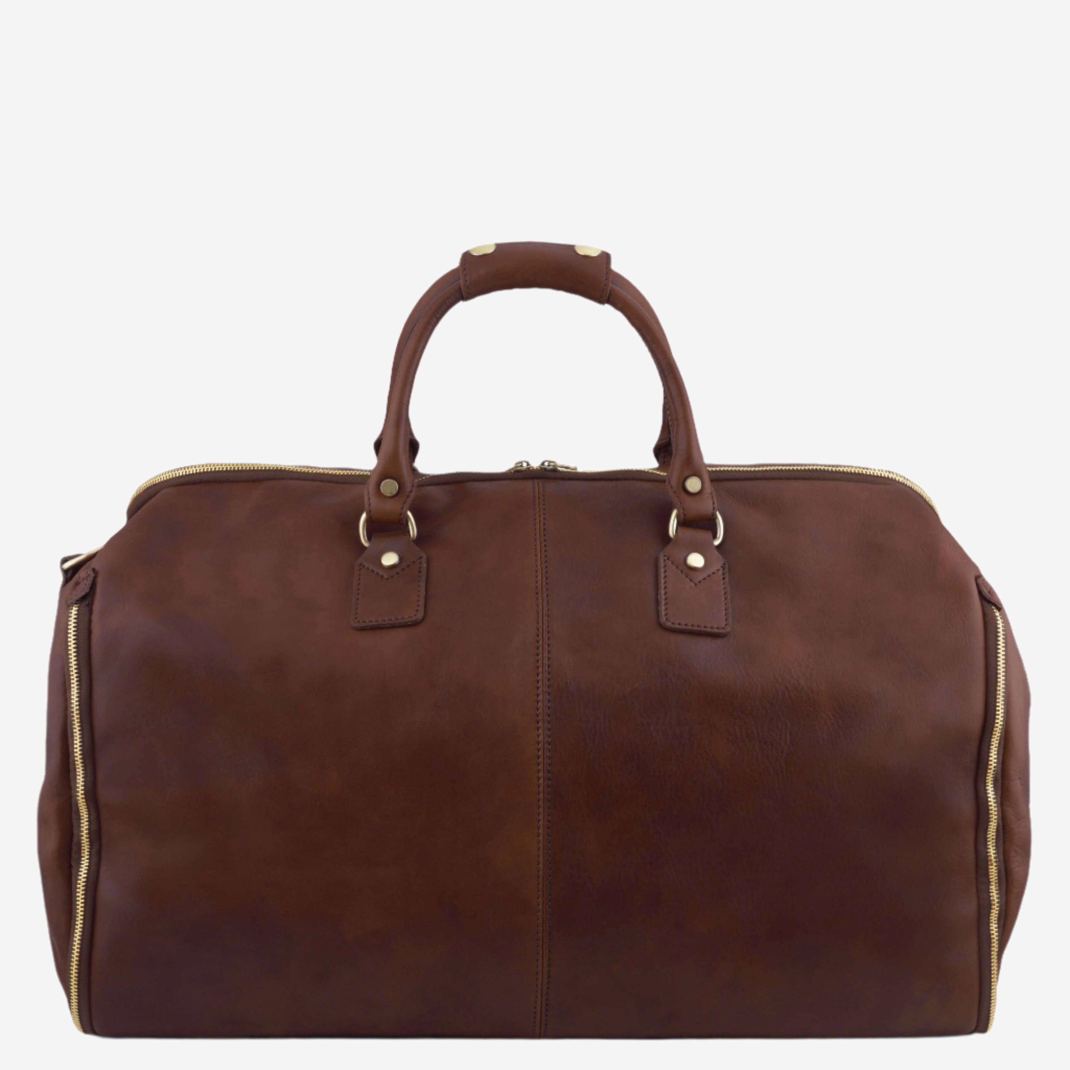 Tuscany Leather reistassen Antigua TL142341 dark brown achterkant