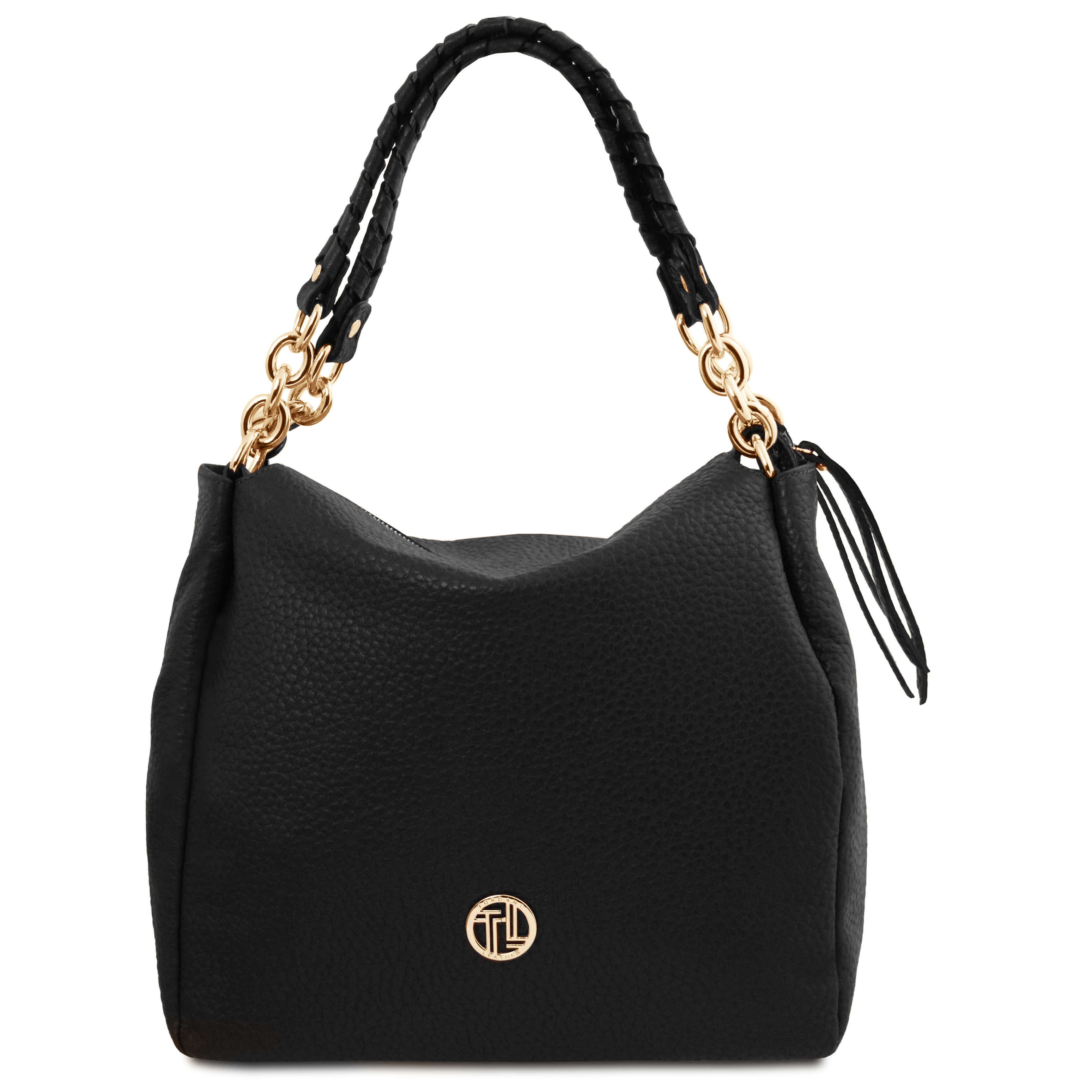 Tuscany Leather shoppers dames Amy TL142385 zwart