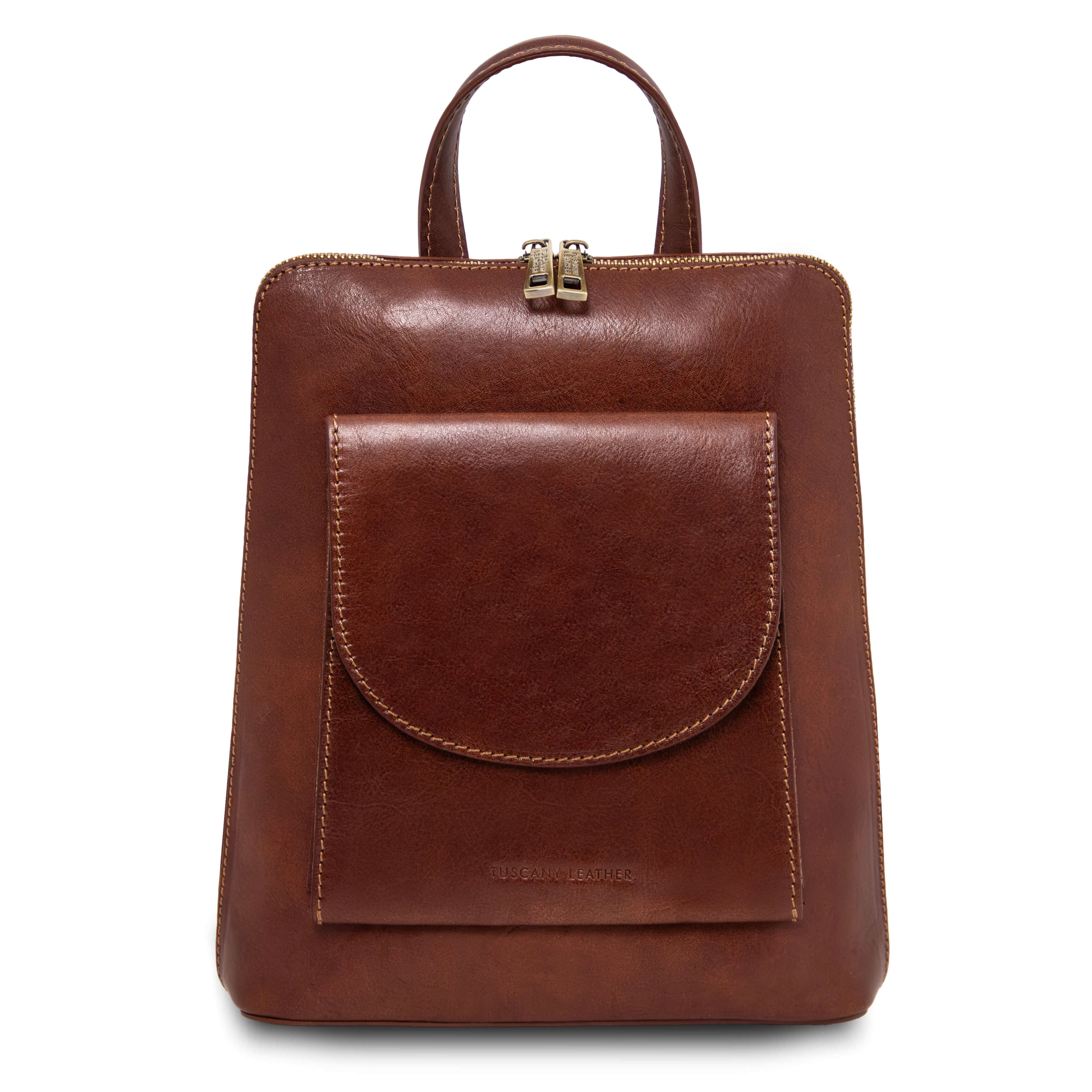 Tuscany Leather rugtassen dames Paris TL142410 bruin