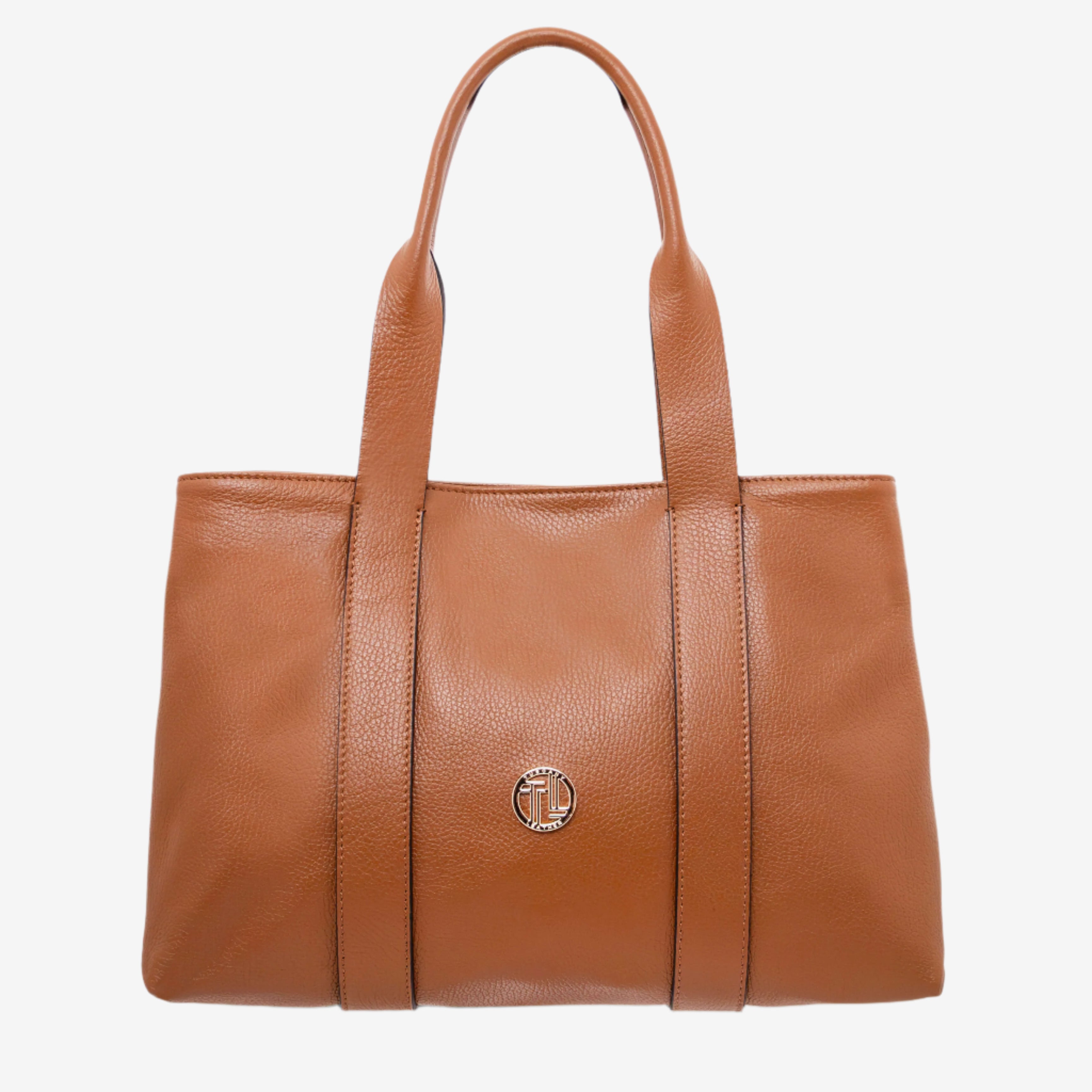 Tuscany Leather shoppers dames Callie TL142415 cognac