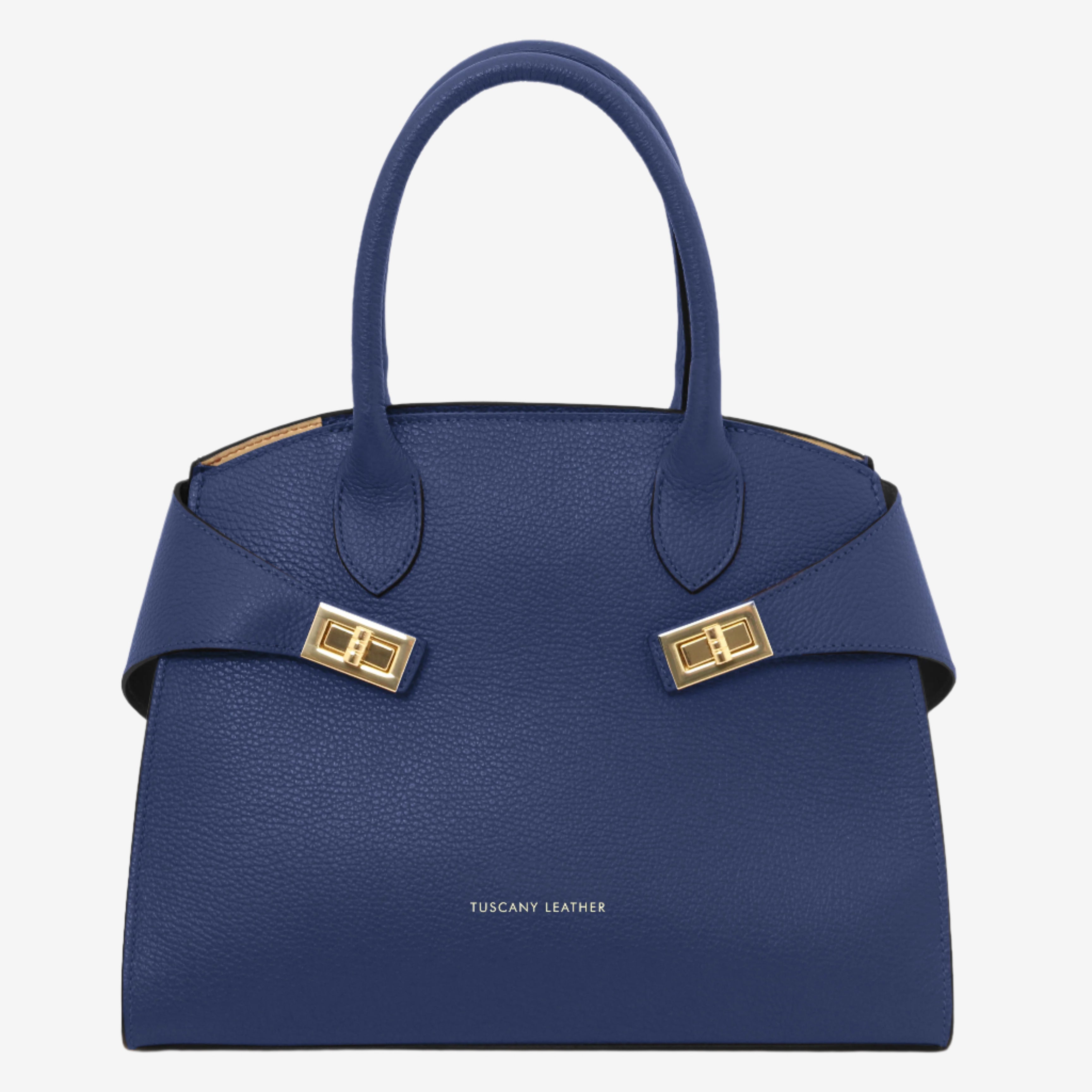 Tuscany Leather handtassen dames Coccola TL142421 dark blue