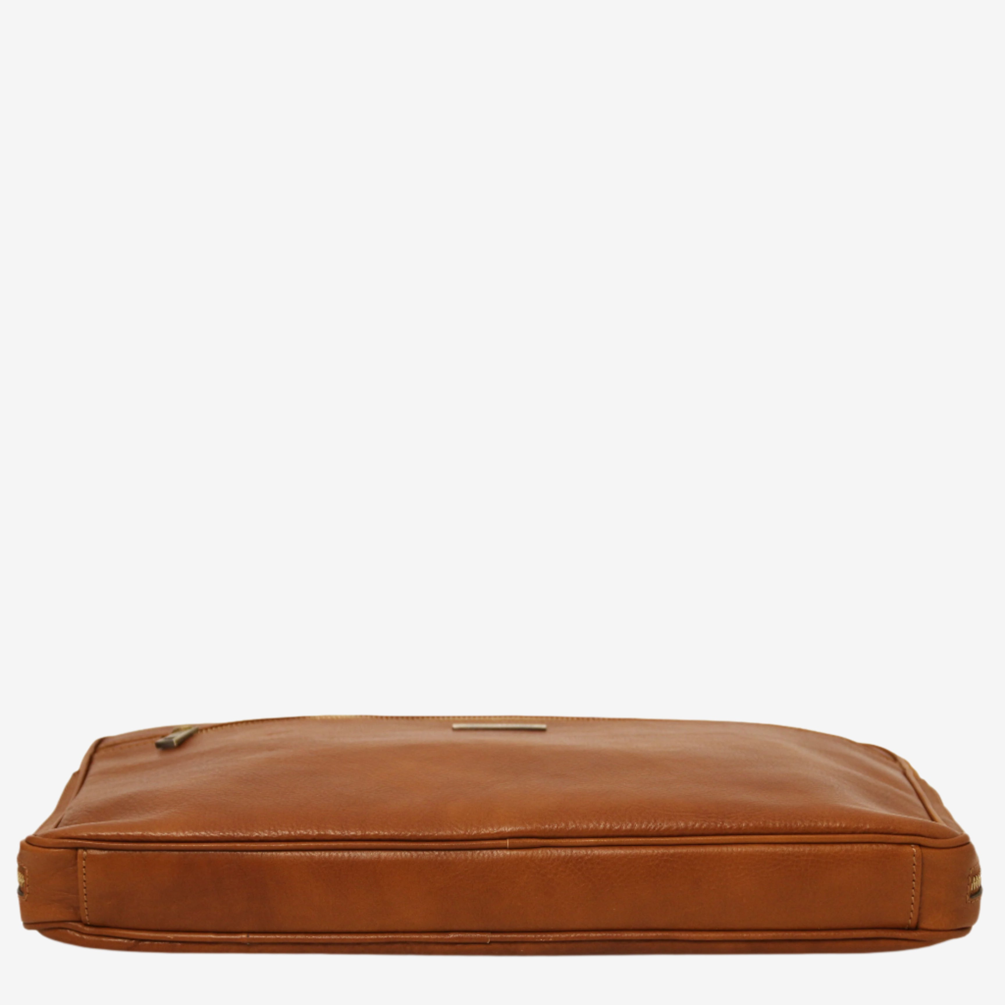 Tuscany Leather aktetassen heren Caserta TL142449 Natural onderkant