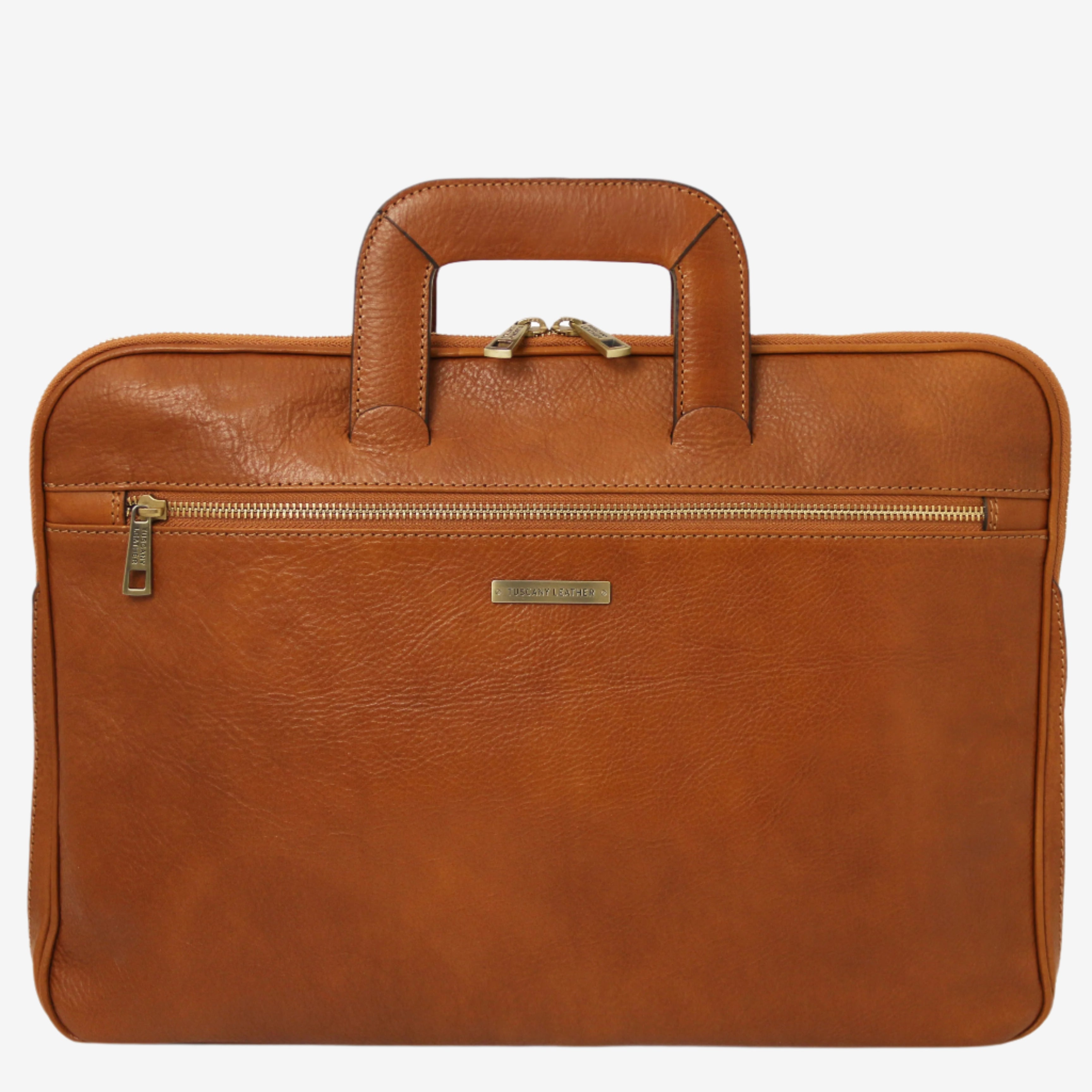 Tuscany Leather aktetassen heren Caserta TL142449 Natural