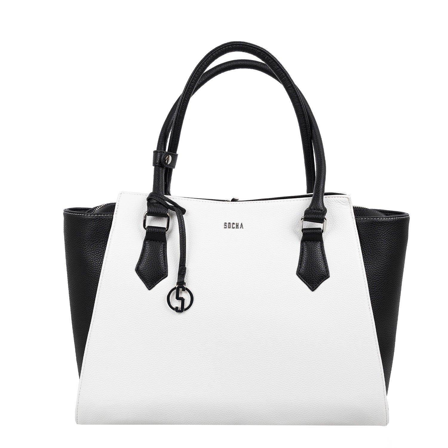 Socha laptoptas nivodur Caddy Black & White 15.6 SO088