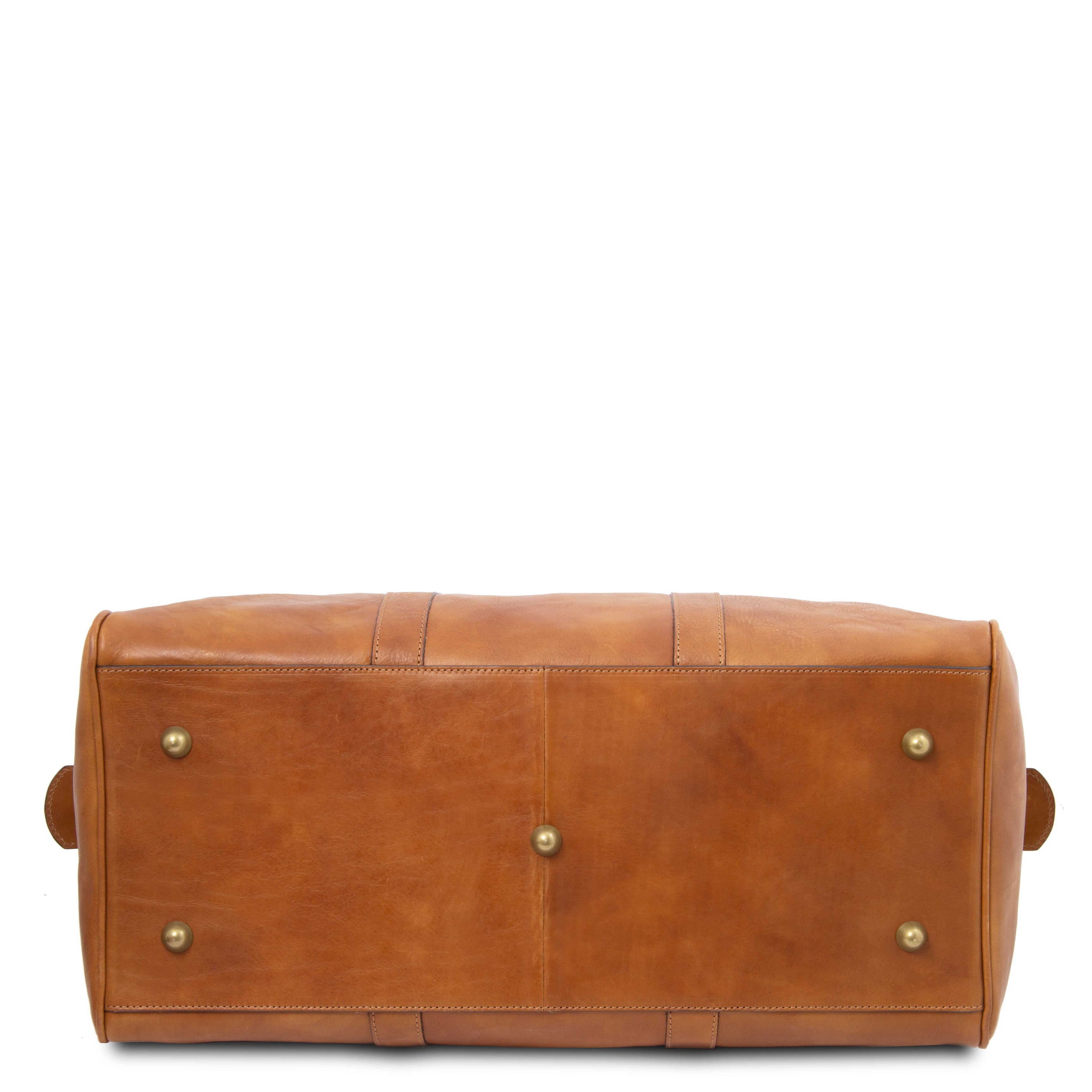 Tuscany Leather reistas Oslo cognac onderkant