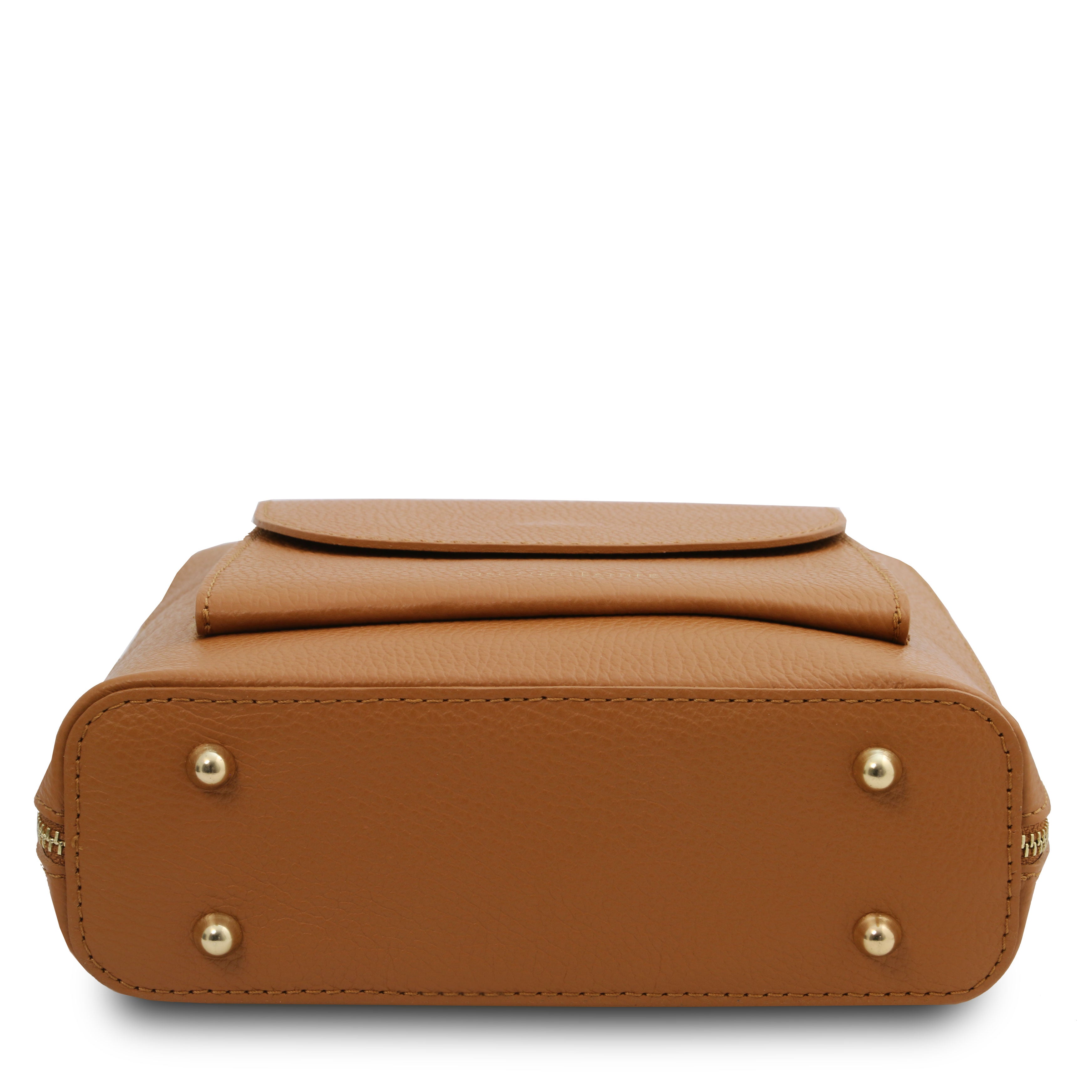 Tuscany Leather Rugtas leer TL Bag 142092 cognac onderkant