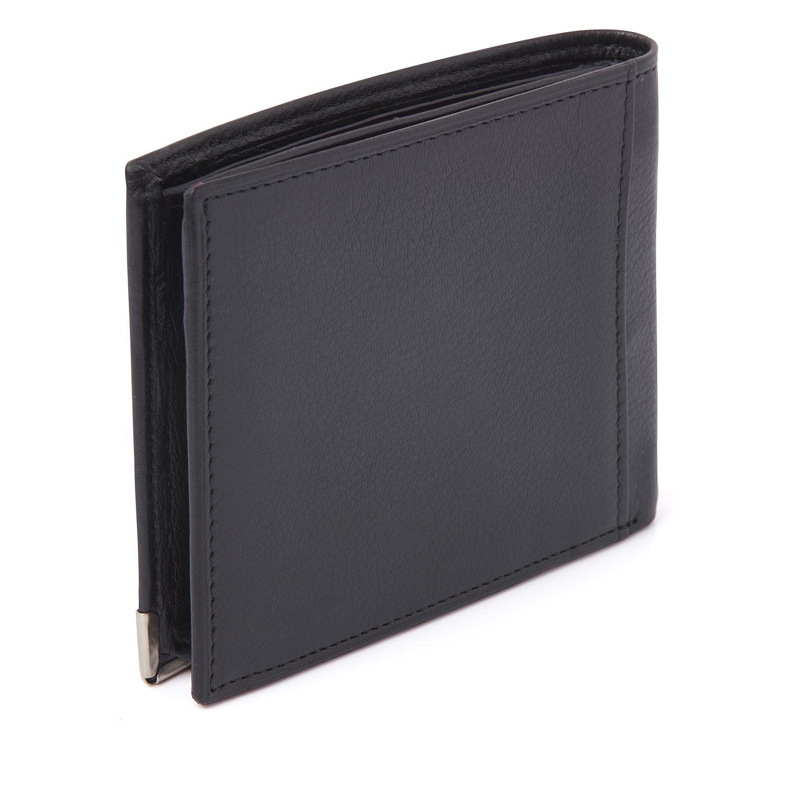 dR Amsterdam portemonnee leer Toronto 15533 zwart achterkant