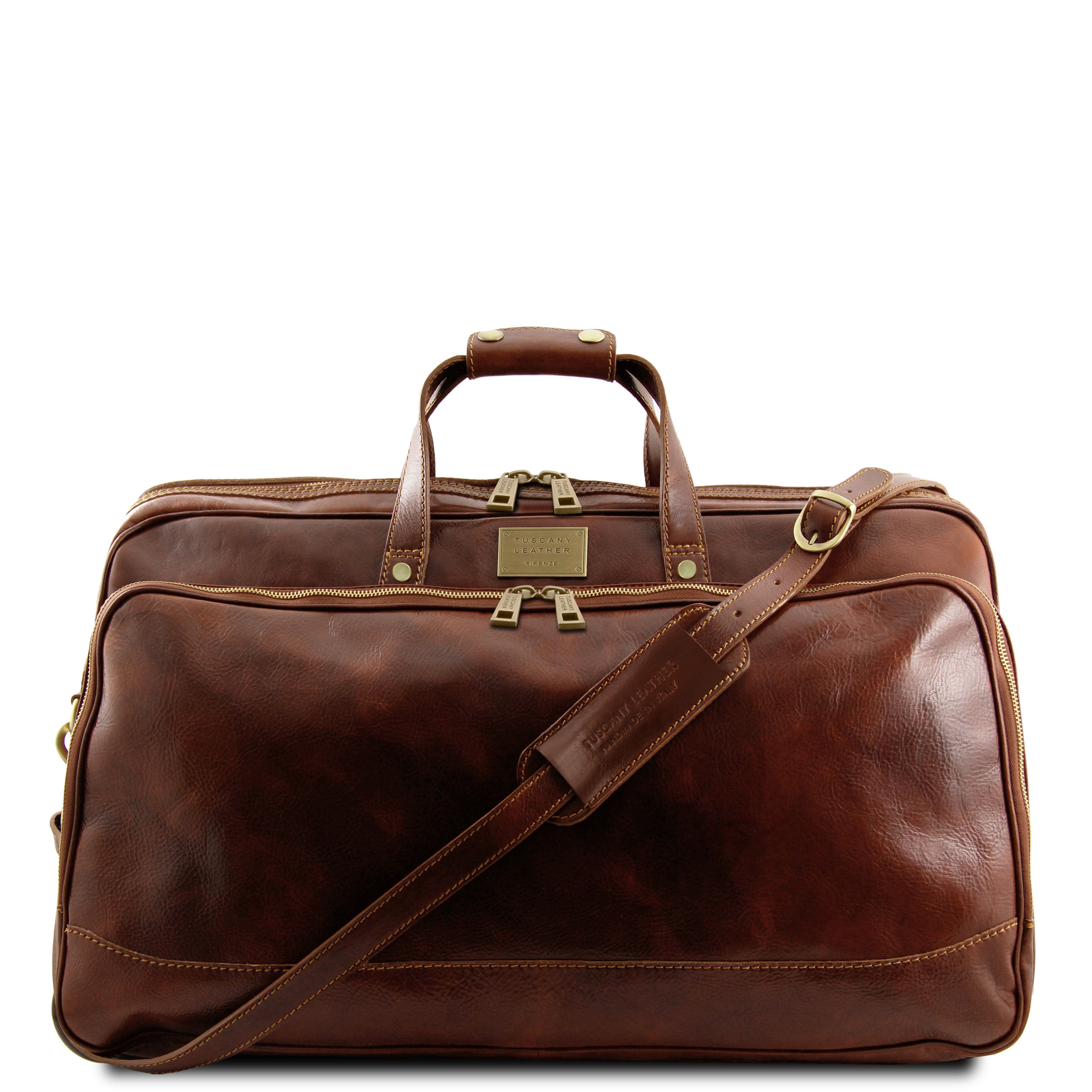 Tuscany Leather reistas leer Bora Bora formaat S 3065 bruin