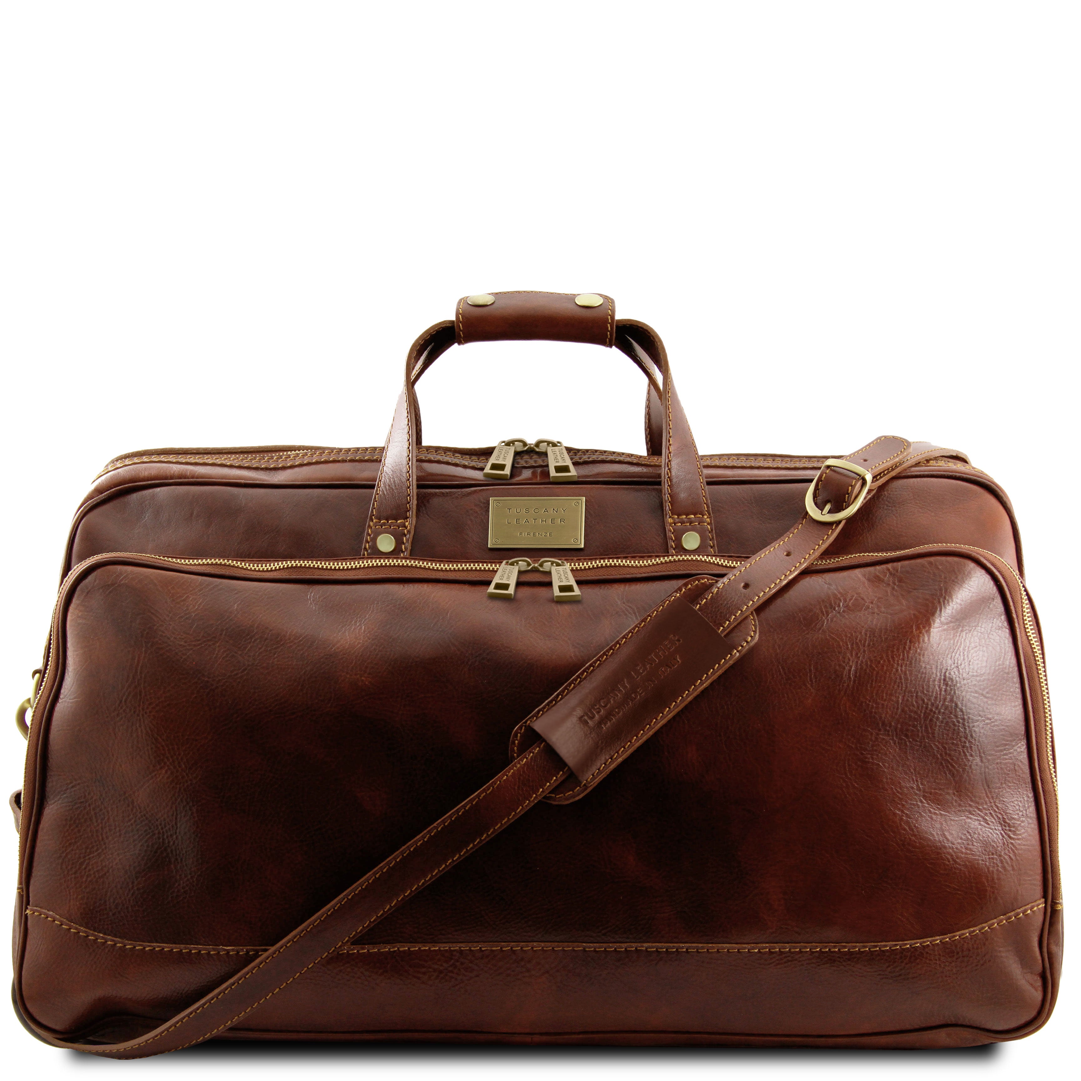 Tuscany Leather reistas leer Bora Bora formaat L 3067 bruin 