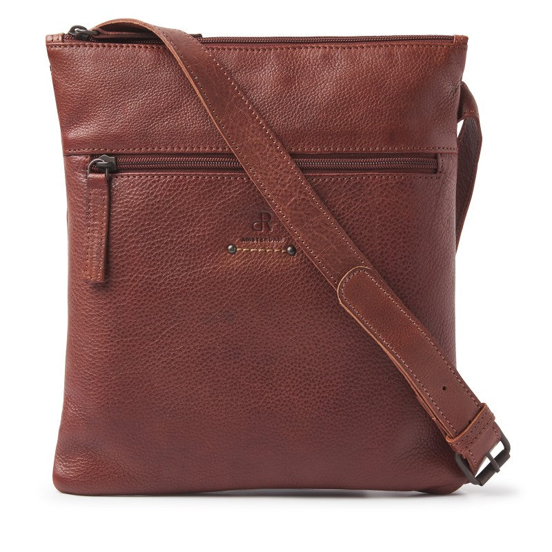 dR Amsterdam schoudertas / crossbody tas bruin