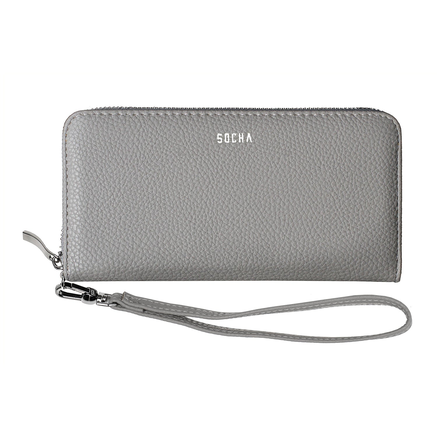 Socha portemonnee grijs voorkant