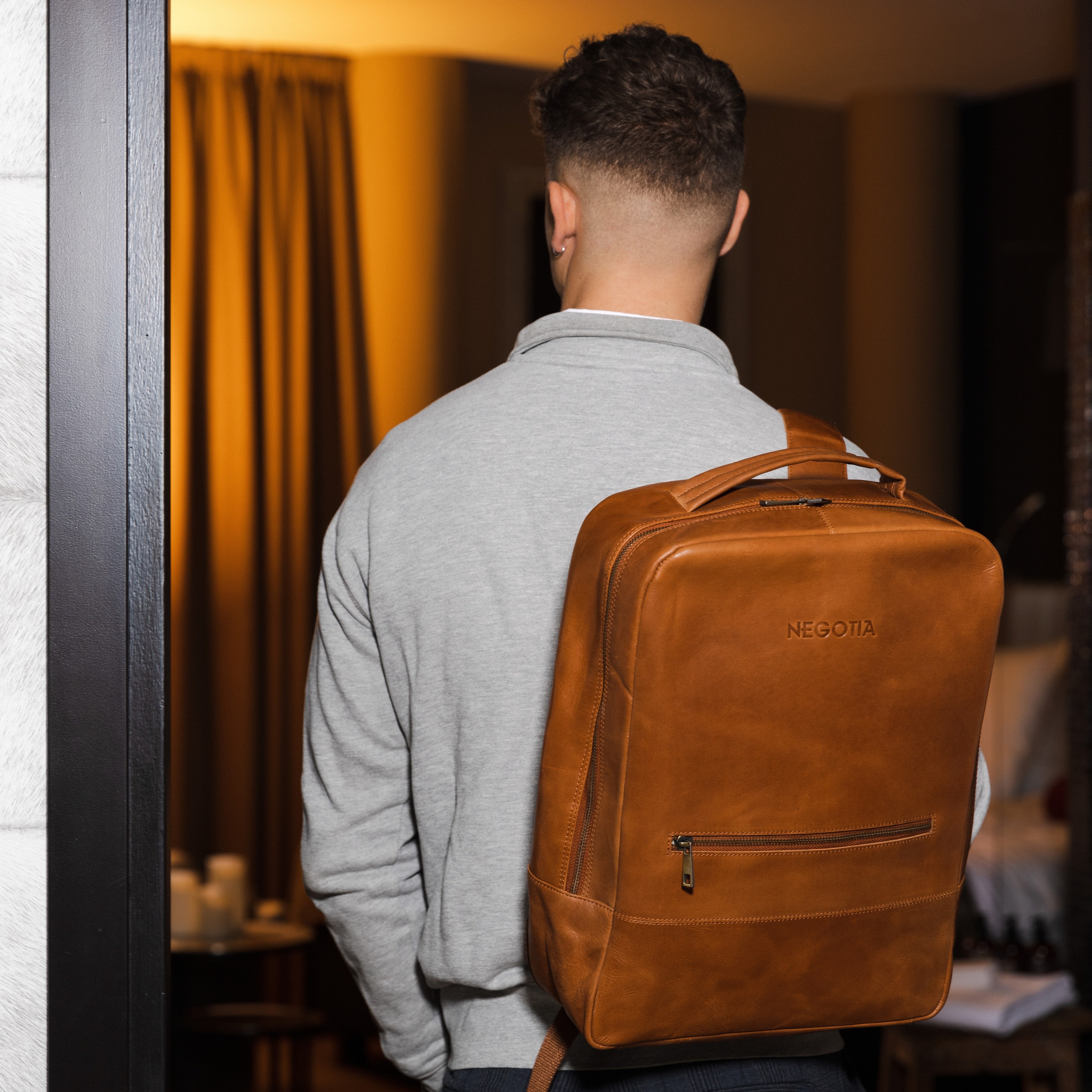 Negotia Averon Rugzak Cognac