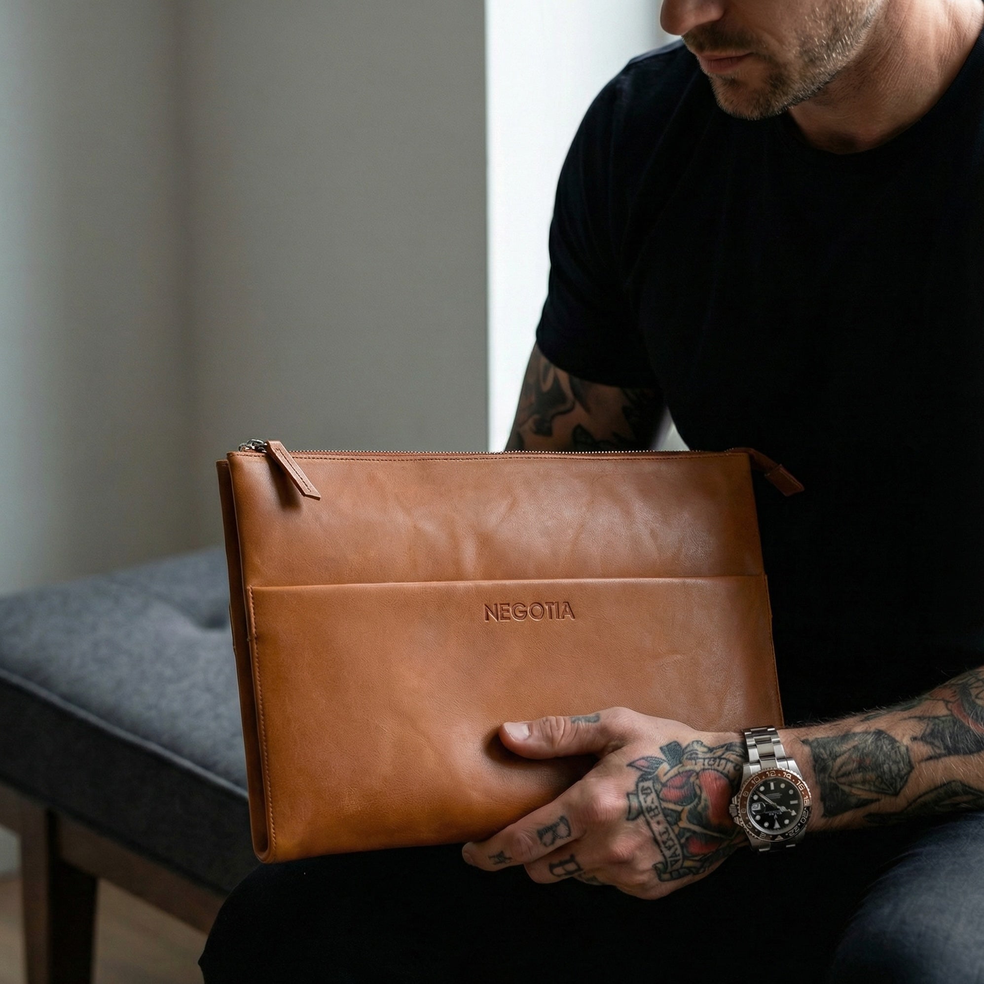 Negotia Notion Folio 14'' Cognac