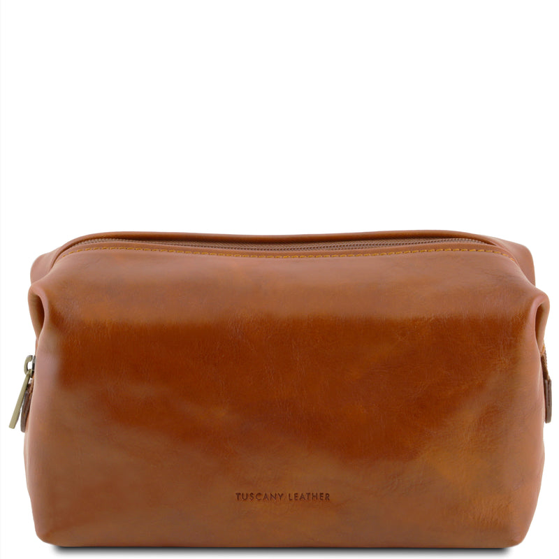 Tuscany Leather toilettas leer SMARTY Large TL141219 honey