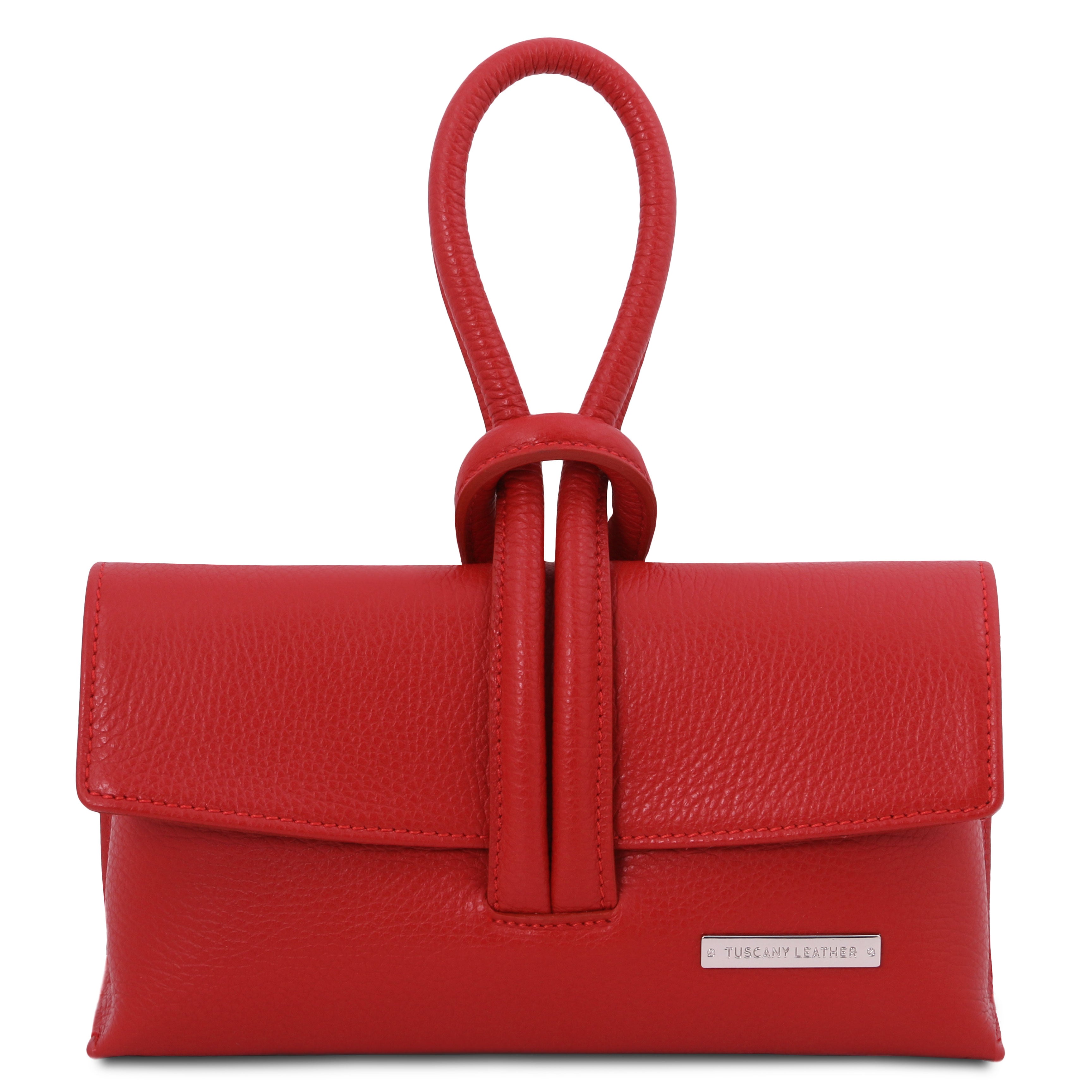 Tuscany Leather leren clutch TL Bag voor dames tl141990 rood