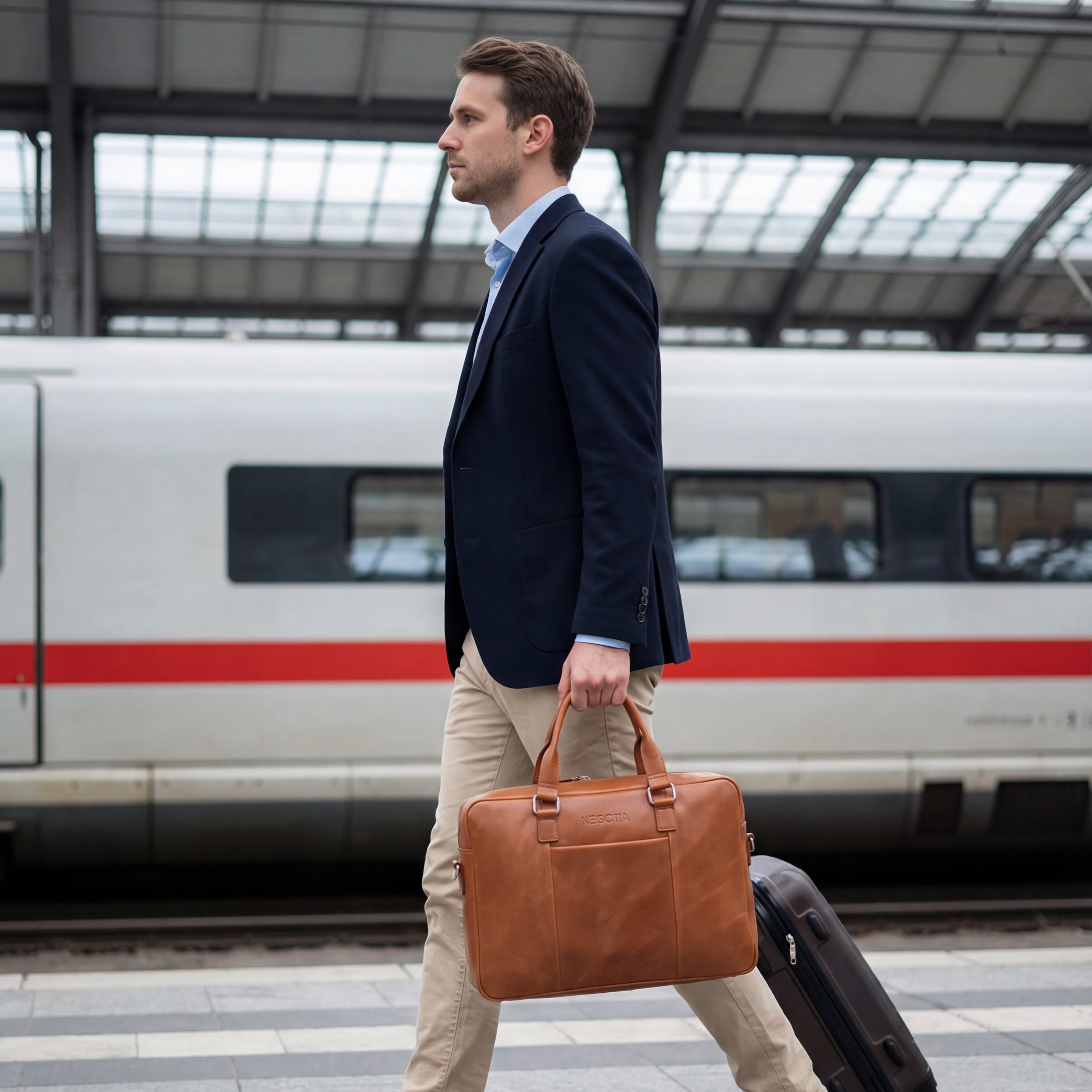 Negotia Sorel Laptoptas Cognac