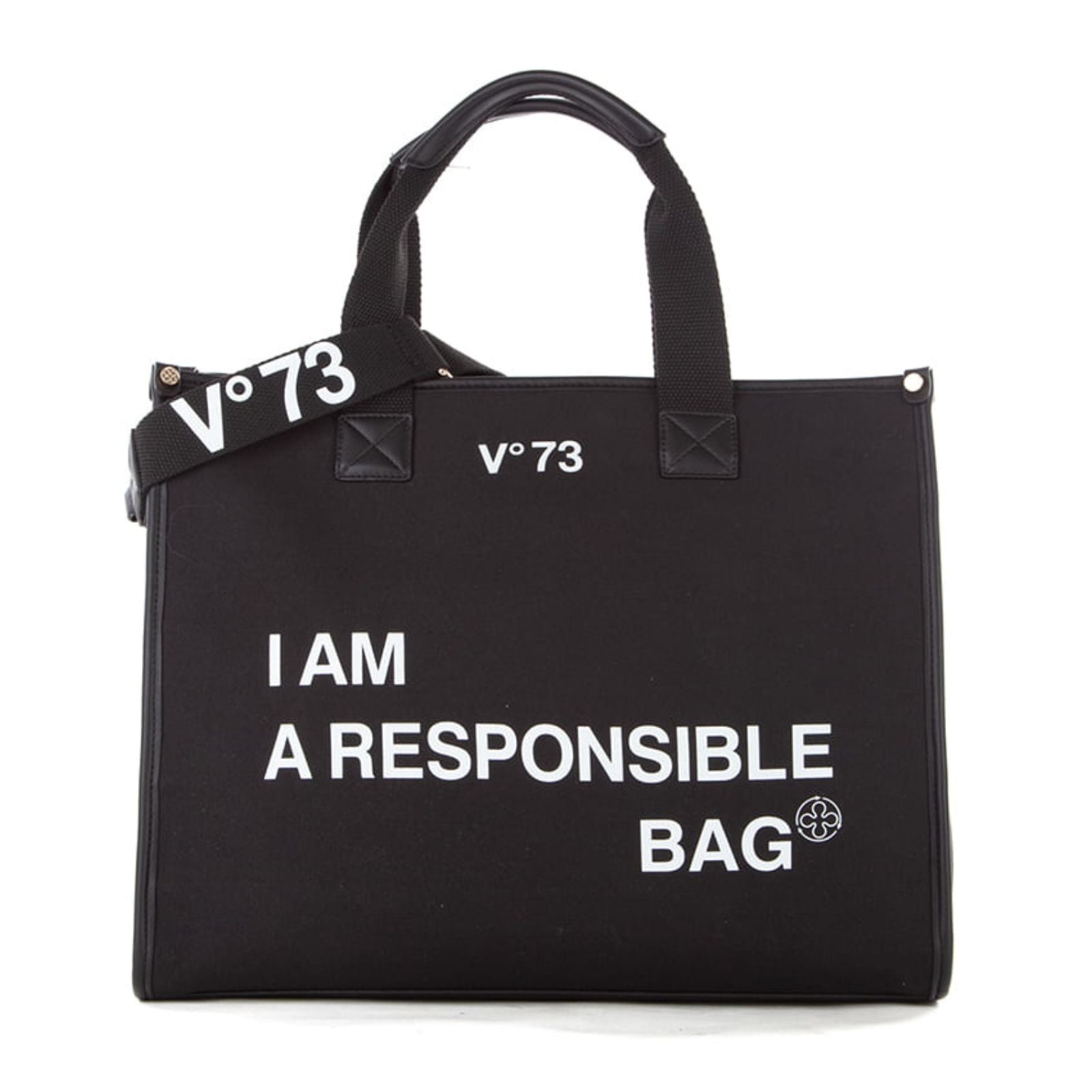 V°73 Shopper RESPONSIBILITY BIS voor dames 73BS6AF01 Black