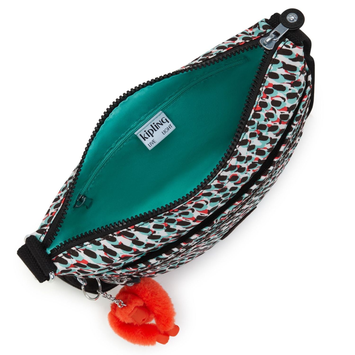 Kipling crossbody tas ARTO Abstract Print voor dames KPK14854GN61 binnenkant