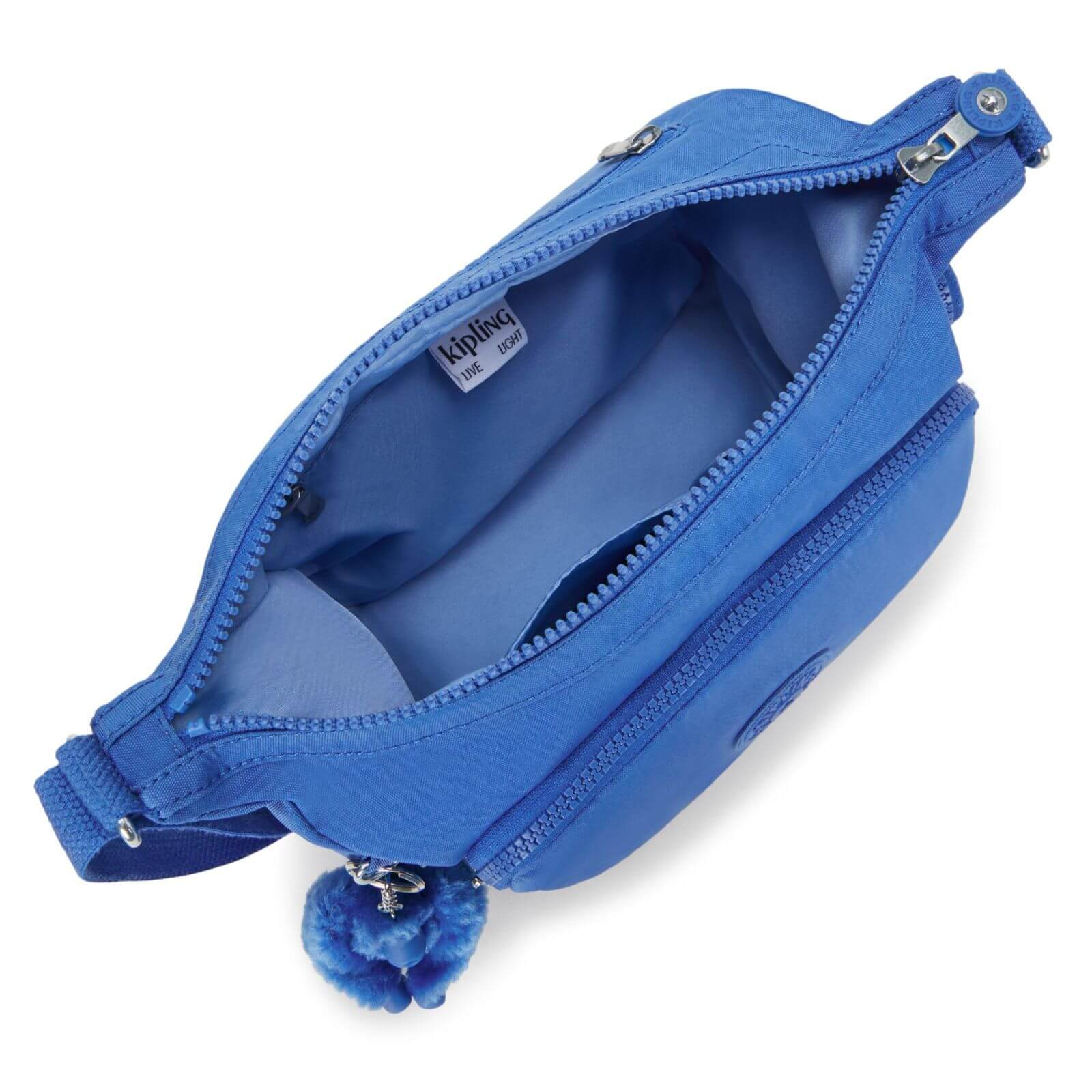 Kipling Crossbody tas GABB S voor dames KPKI14493JC71 Havana Blue binnenkant