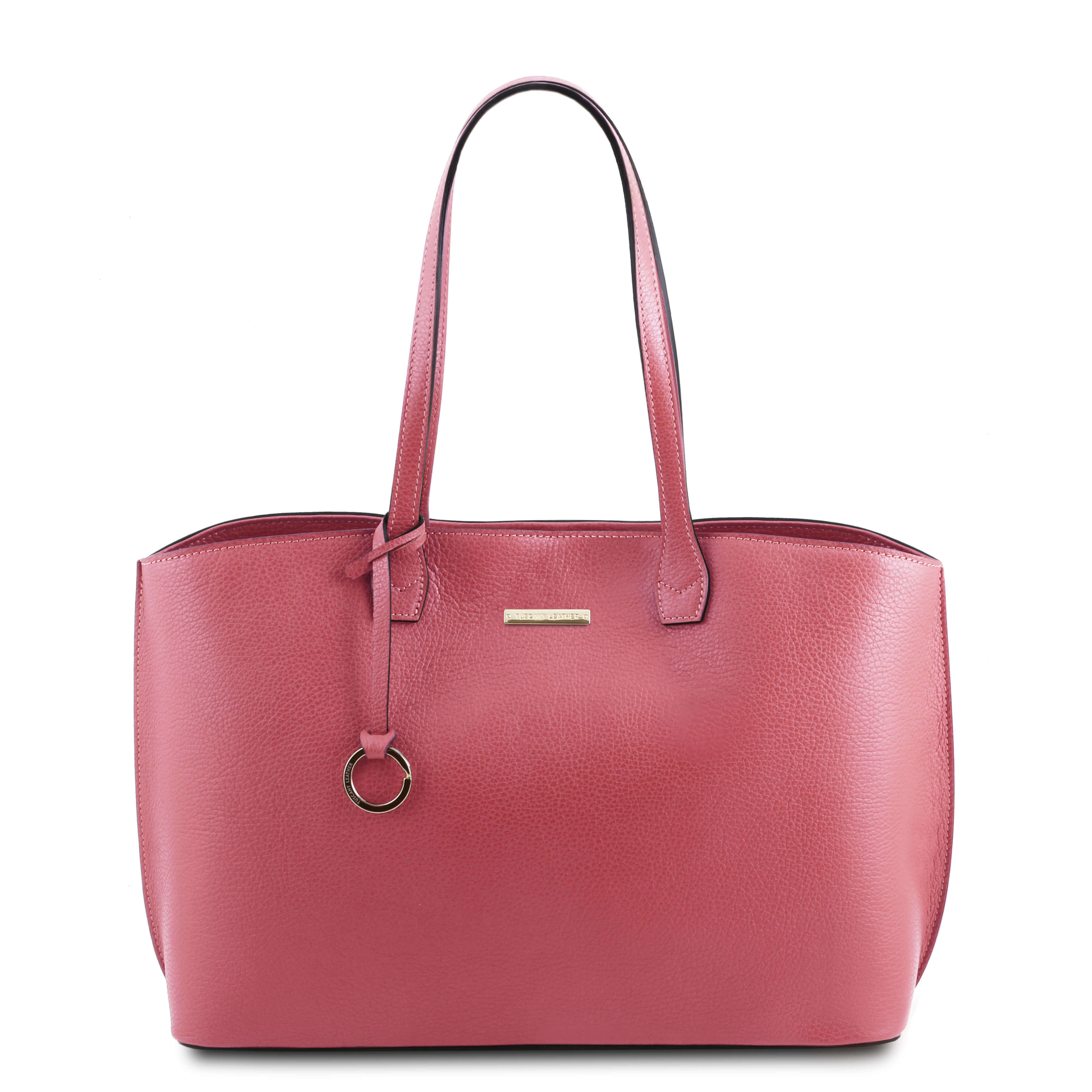 Tuscany Leather shopper leer dames TL BAG TL141828 roze