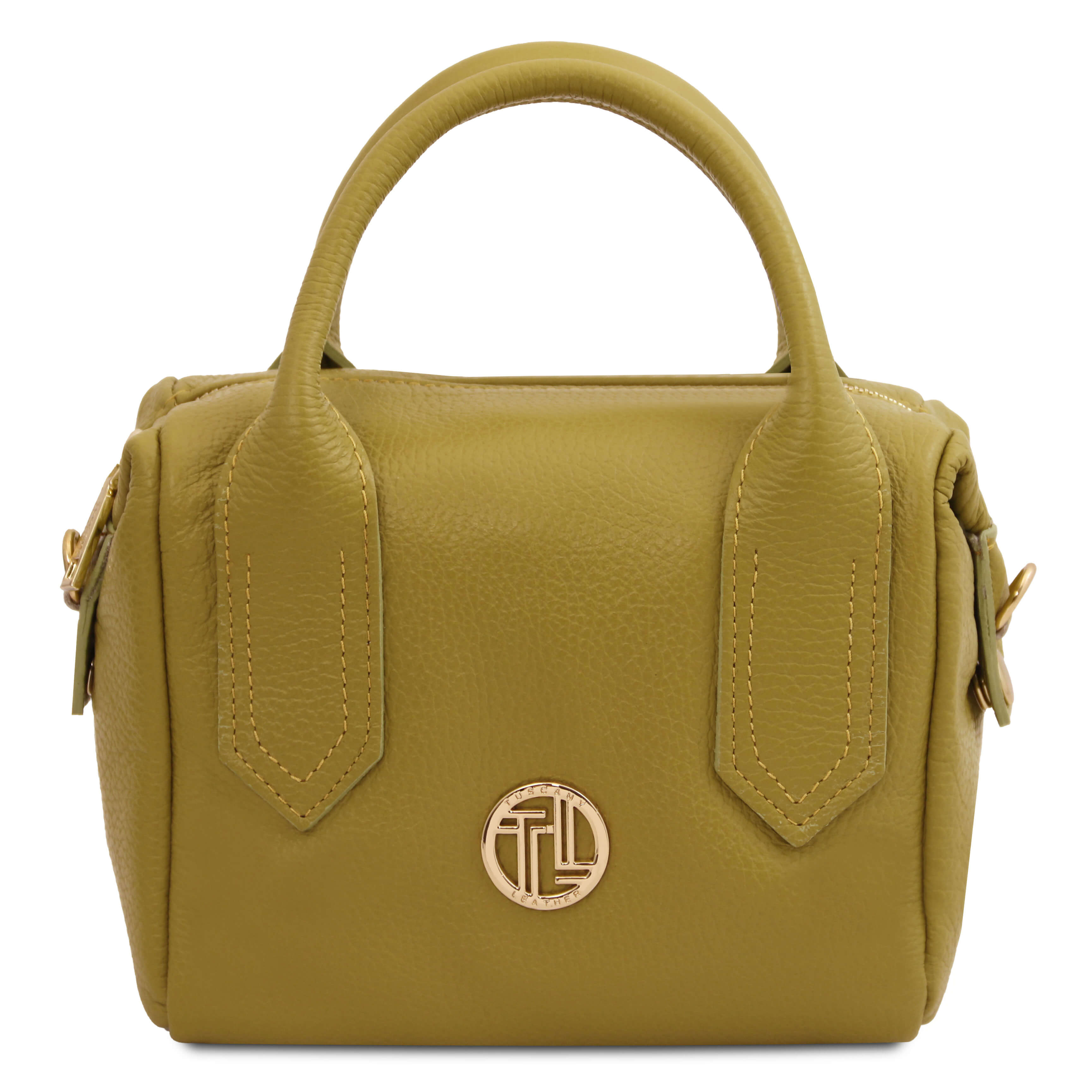 Tuscany Leather leren handtas JADE voor dames TL142359 groen 