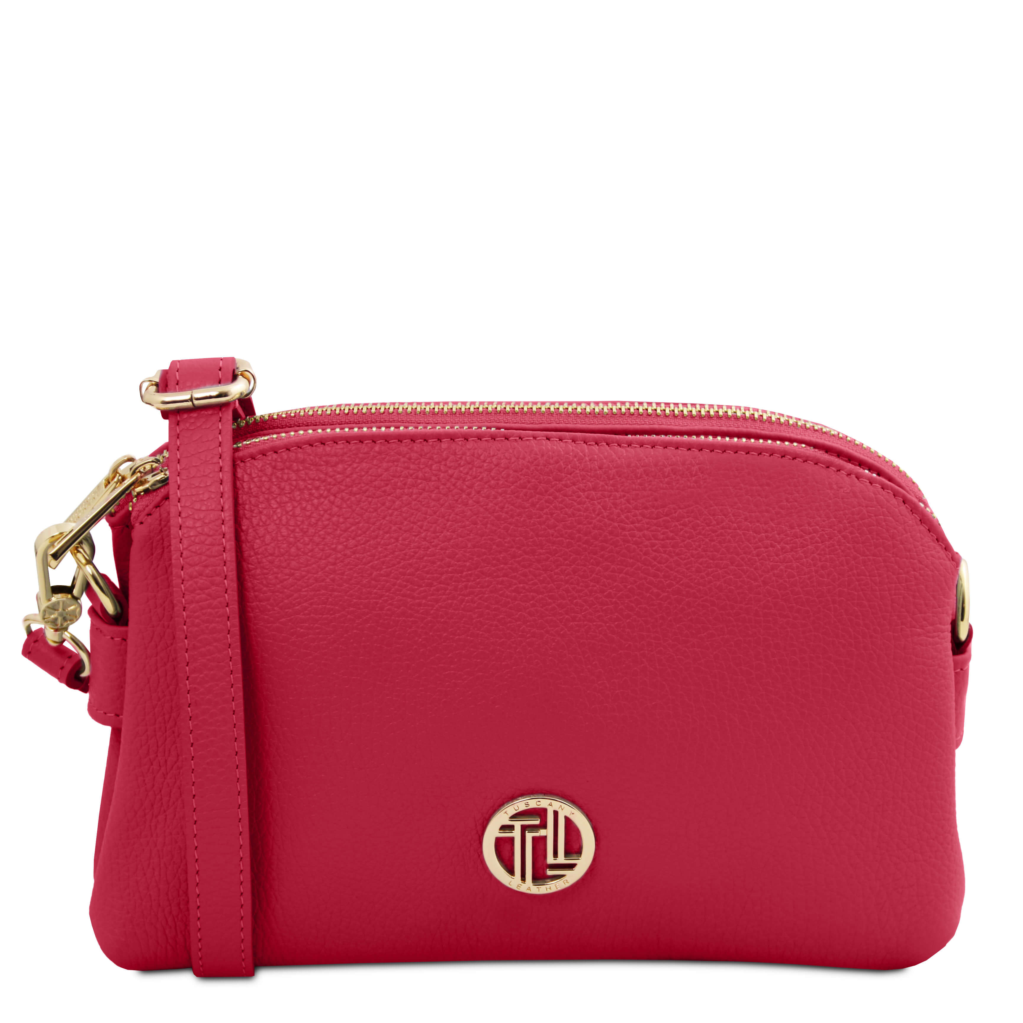 Tuscany Leather leren crossbody tas LILY voor dames TL142375 roze
