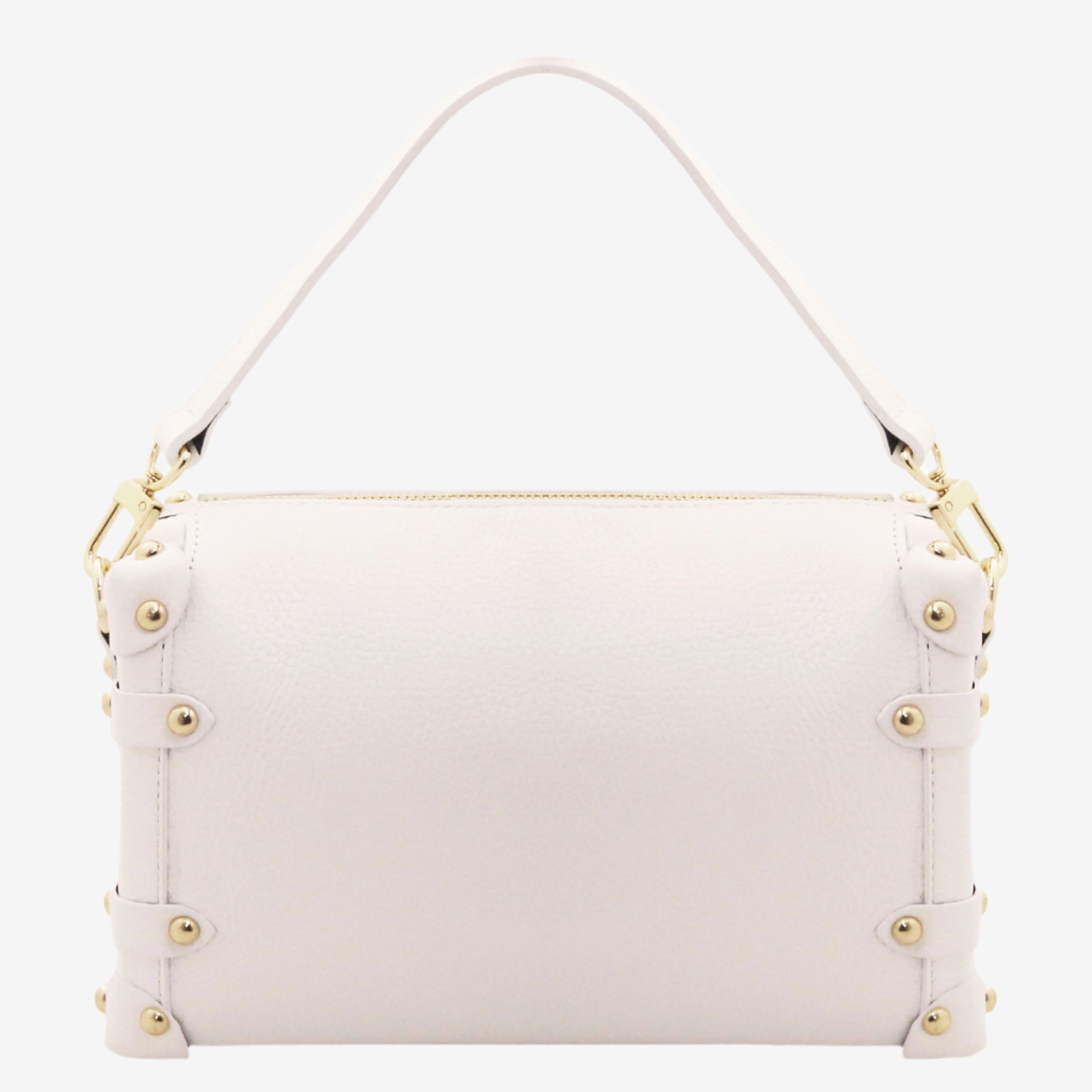Tuscany Leather handtassen dames Praline TL142422 white achterkant