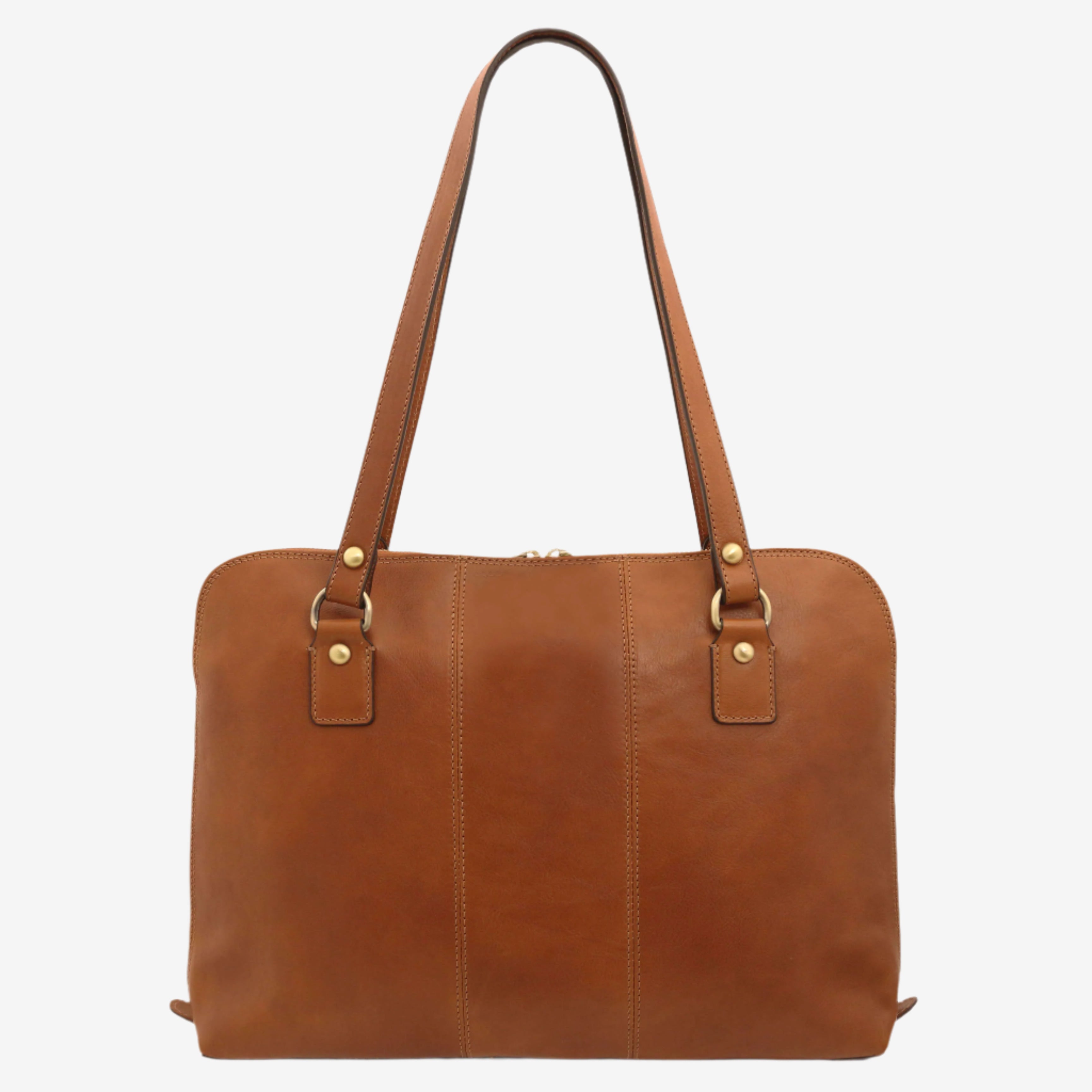 Tuscany Leather aktetassen dames Ravenna TL142426 natural achterkant
