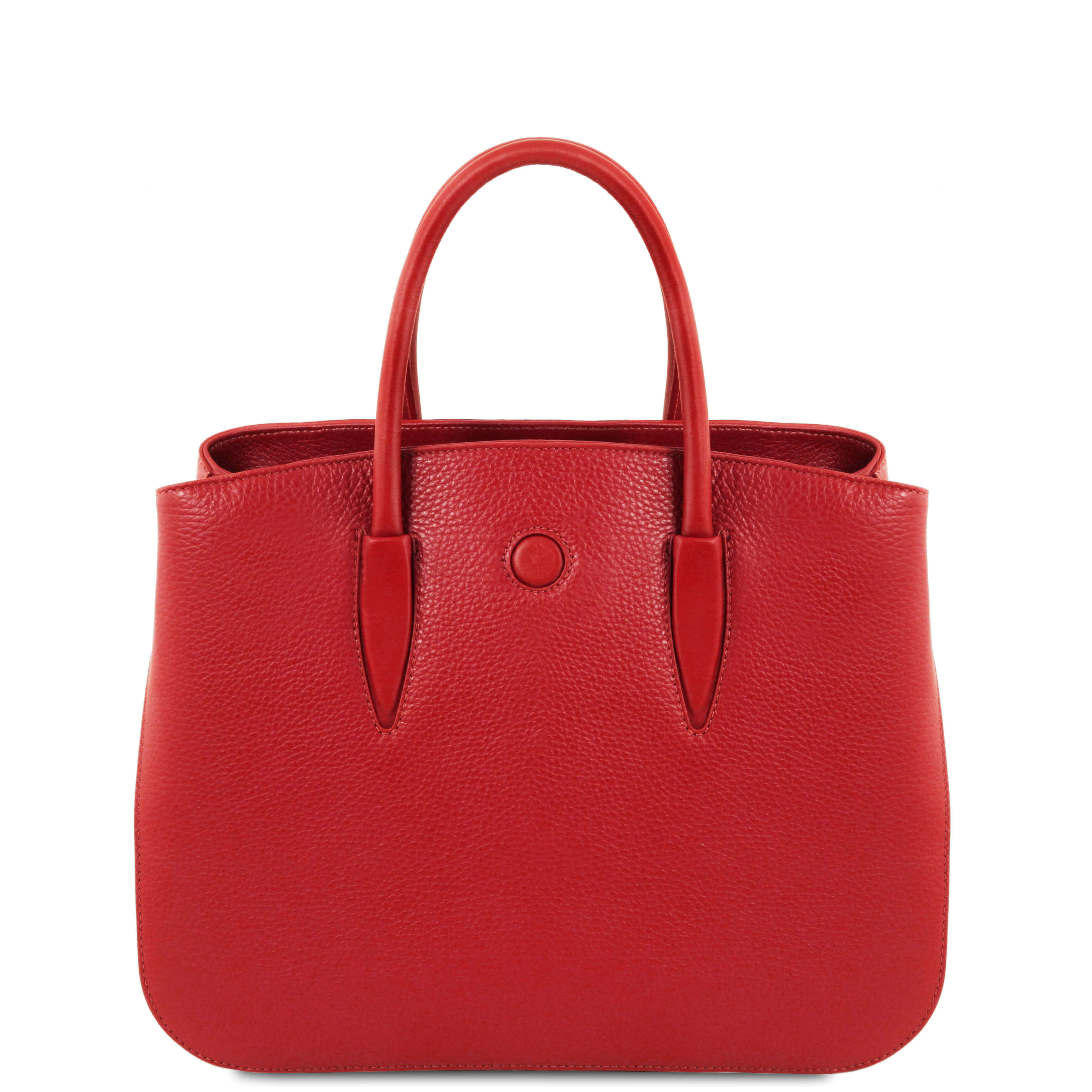 Tuscany Leather leren handtas Camelia voor dames tl141728 rood